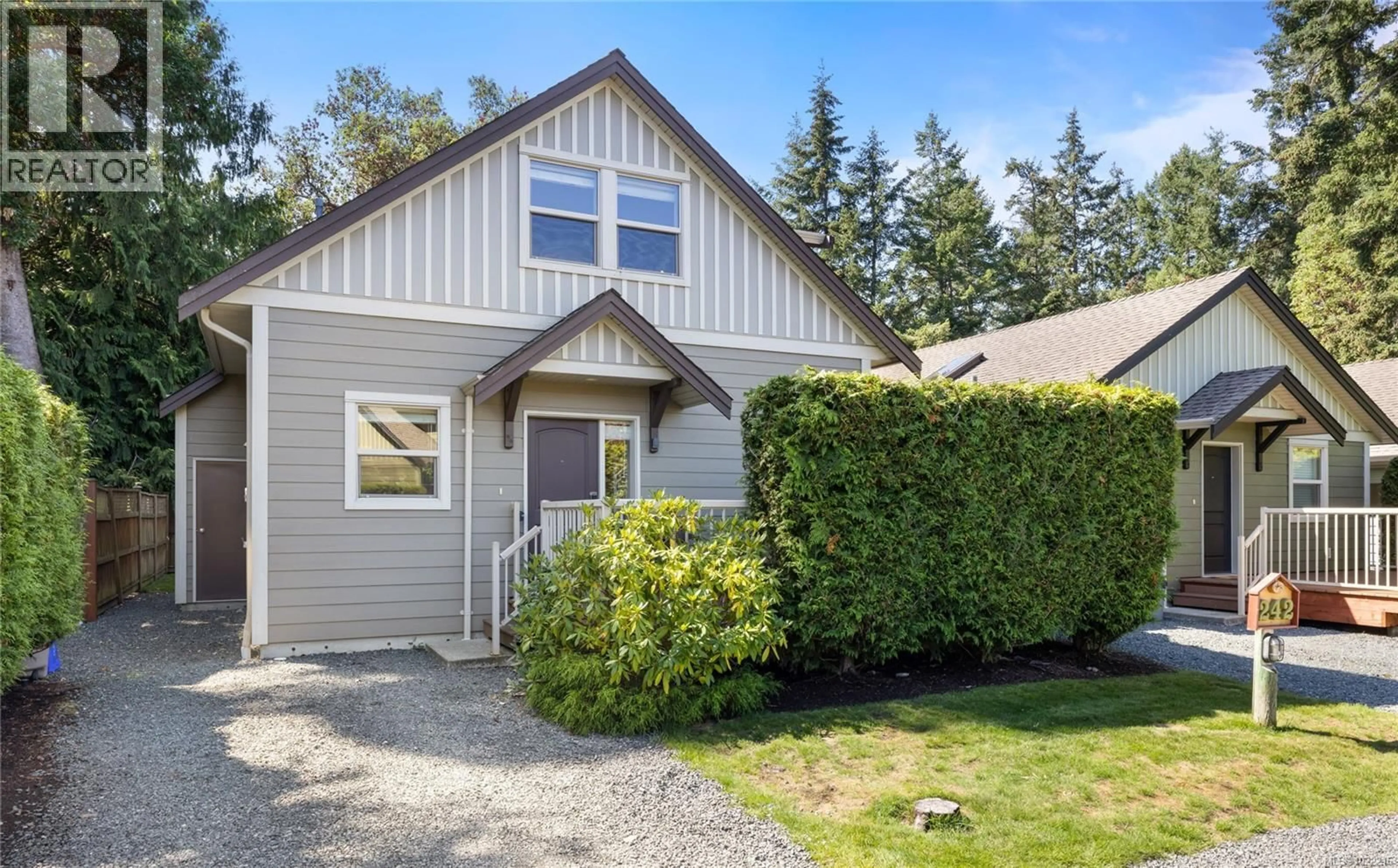 Home with vinyl exterior material, street for 242 - 1130 RESORT DRIVE, Parksville British Columbia V9P2E3