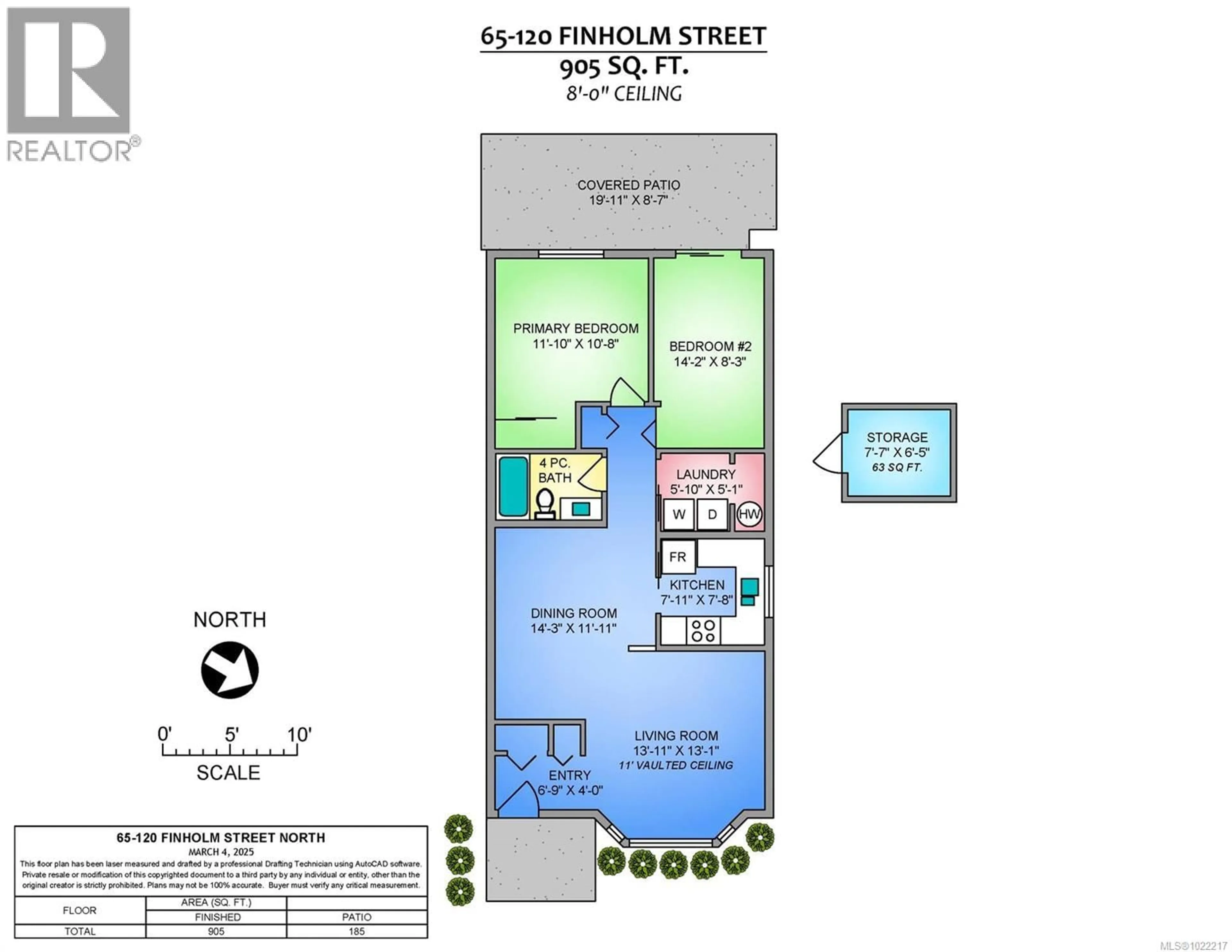 Floor plan for 65 - 120 FINHOLM STREET, Parksville British Columbia V9P1J6