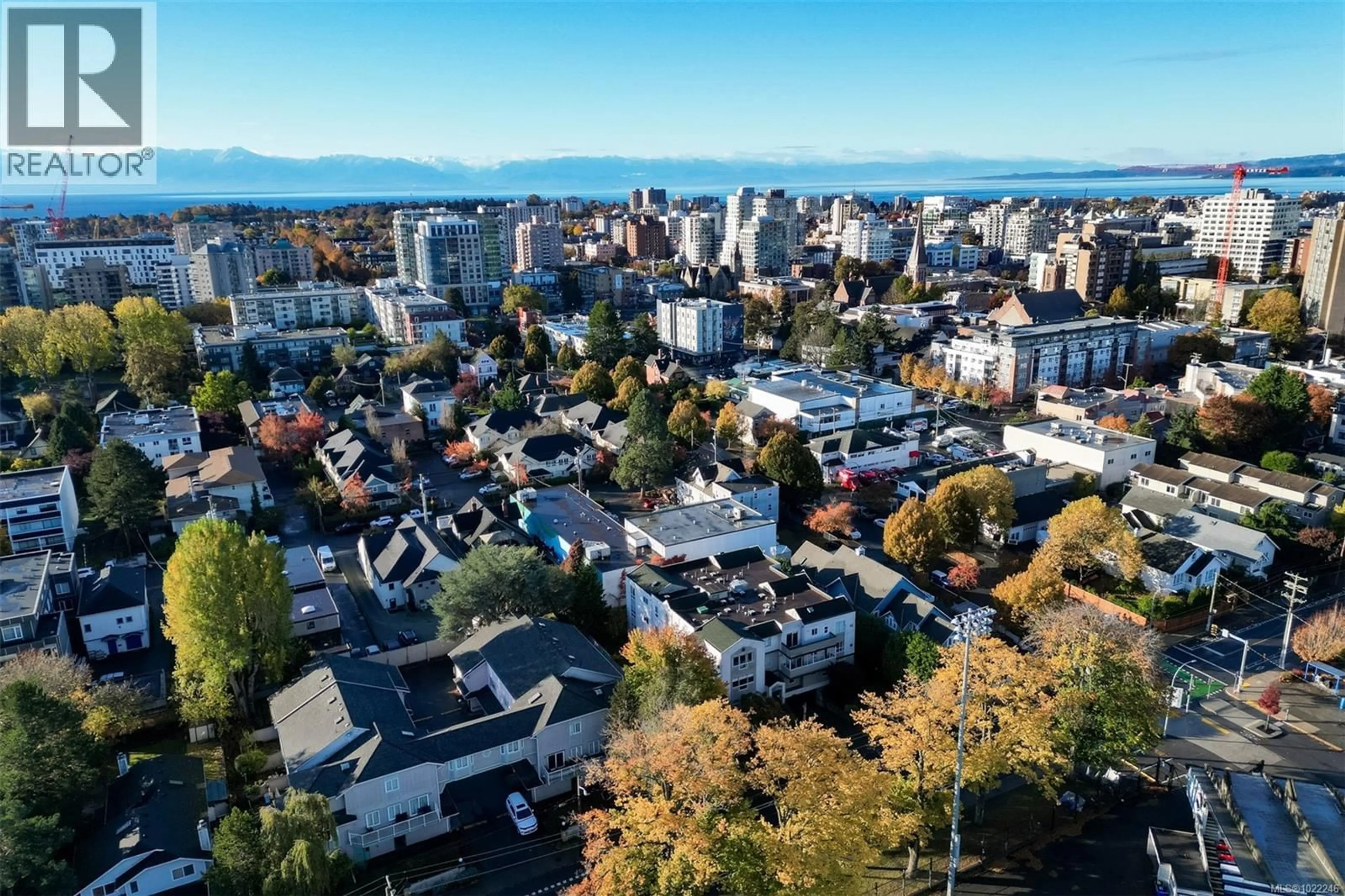 A pic from outside/outdoor area/front of a property/back of a property/a pic from drone, unknown for 302 - 1007 CALEDONIA AVENUE, Victoria British Columbia V8T1E7