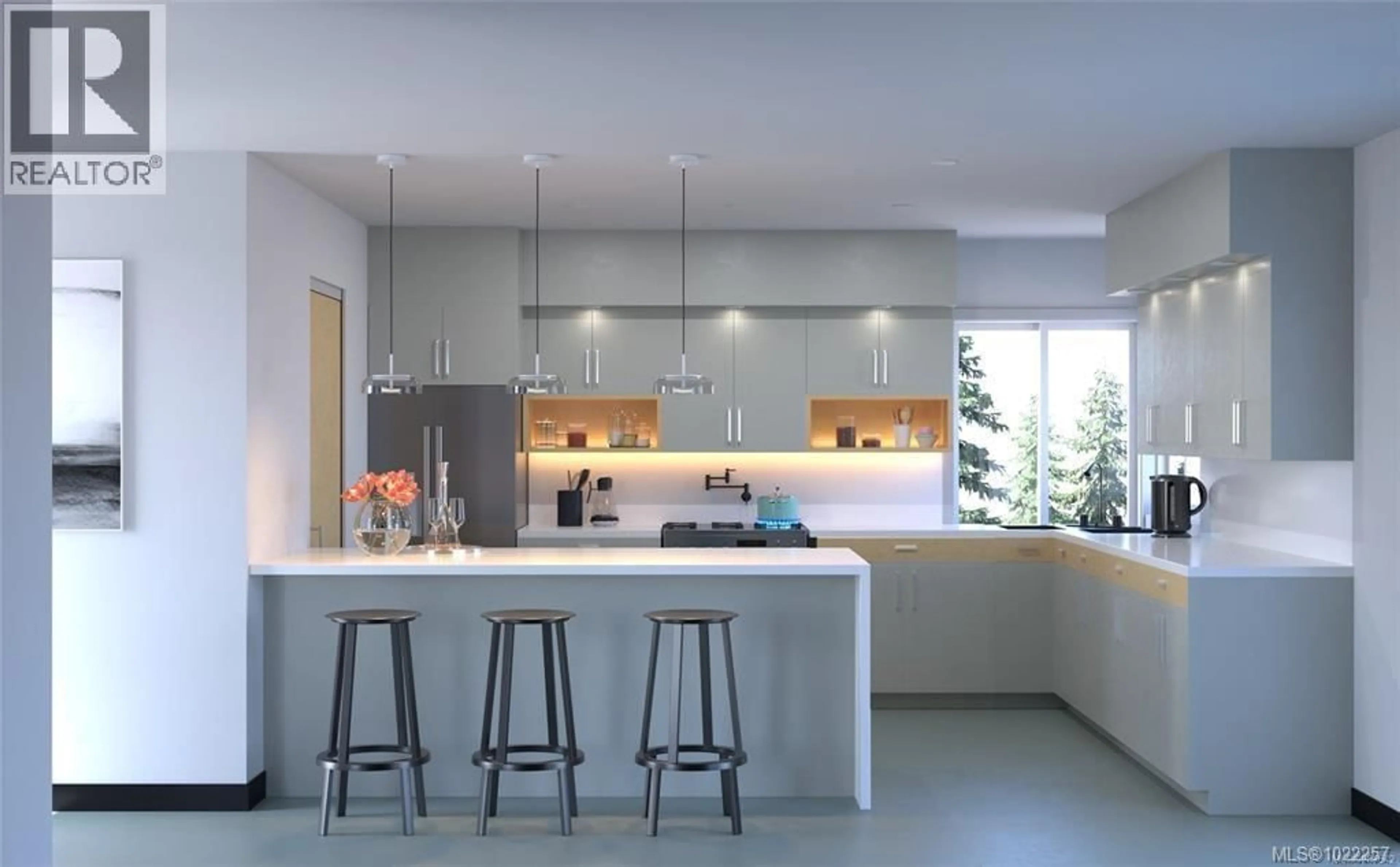 Contemporary kitchen, unknown for 1795 MARTINI WAY, Qualicum Beach British Columbia V9K2S3