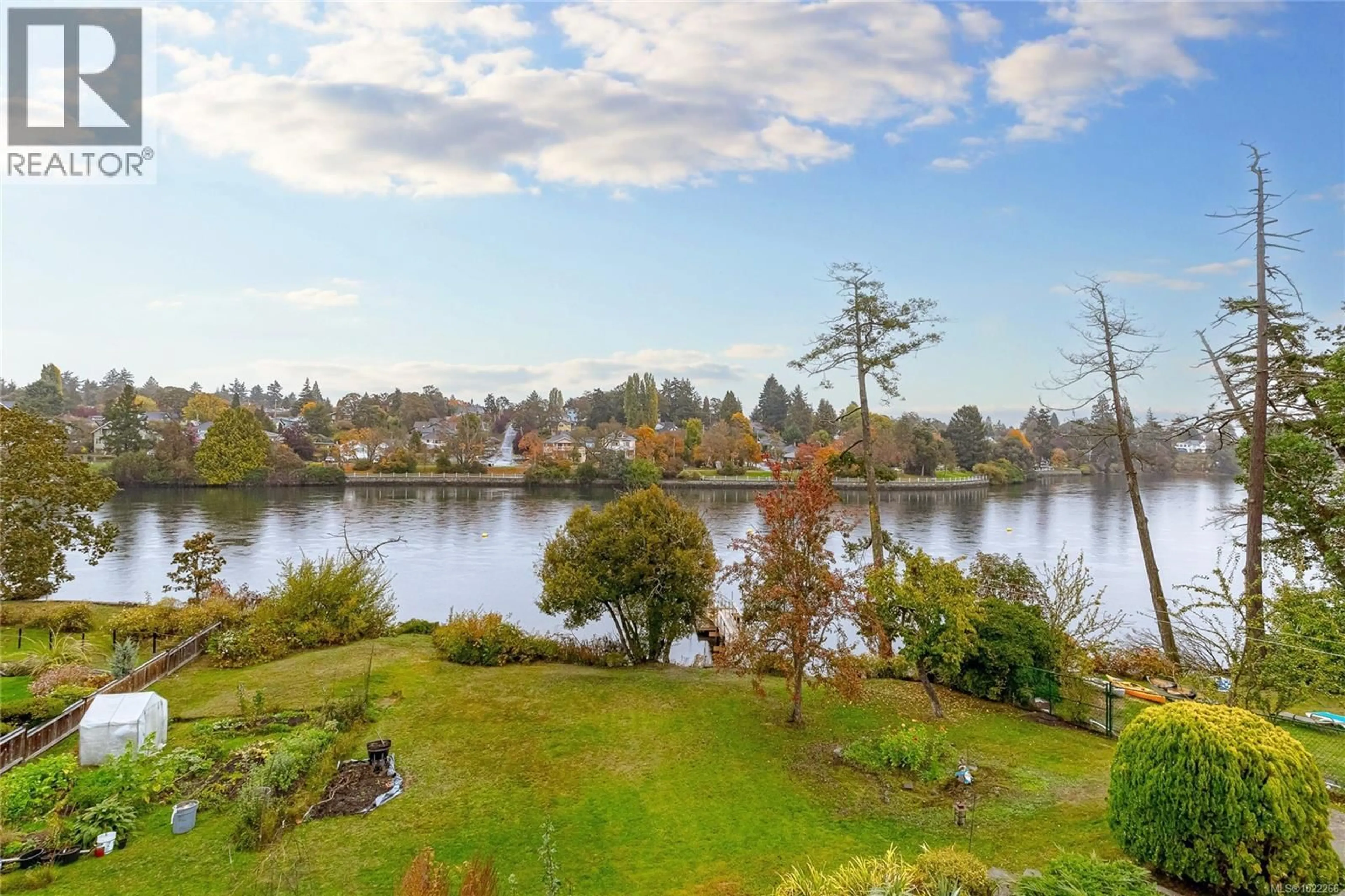 A pic from outside/outdoor area/front of a property/back of a property/a pic from drone, water/lake/river/ocean view for 1178 RHODA LANE, Esquimalt British Columbia V9A4H2