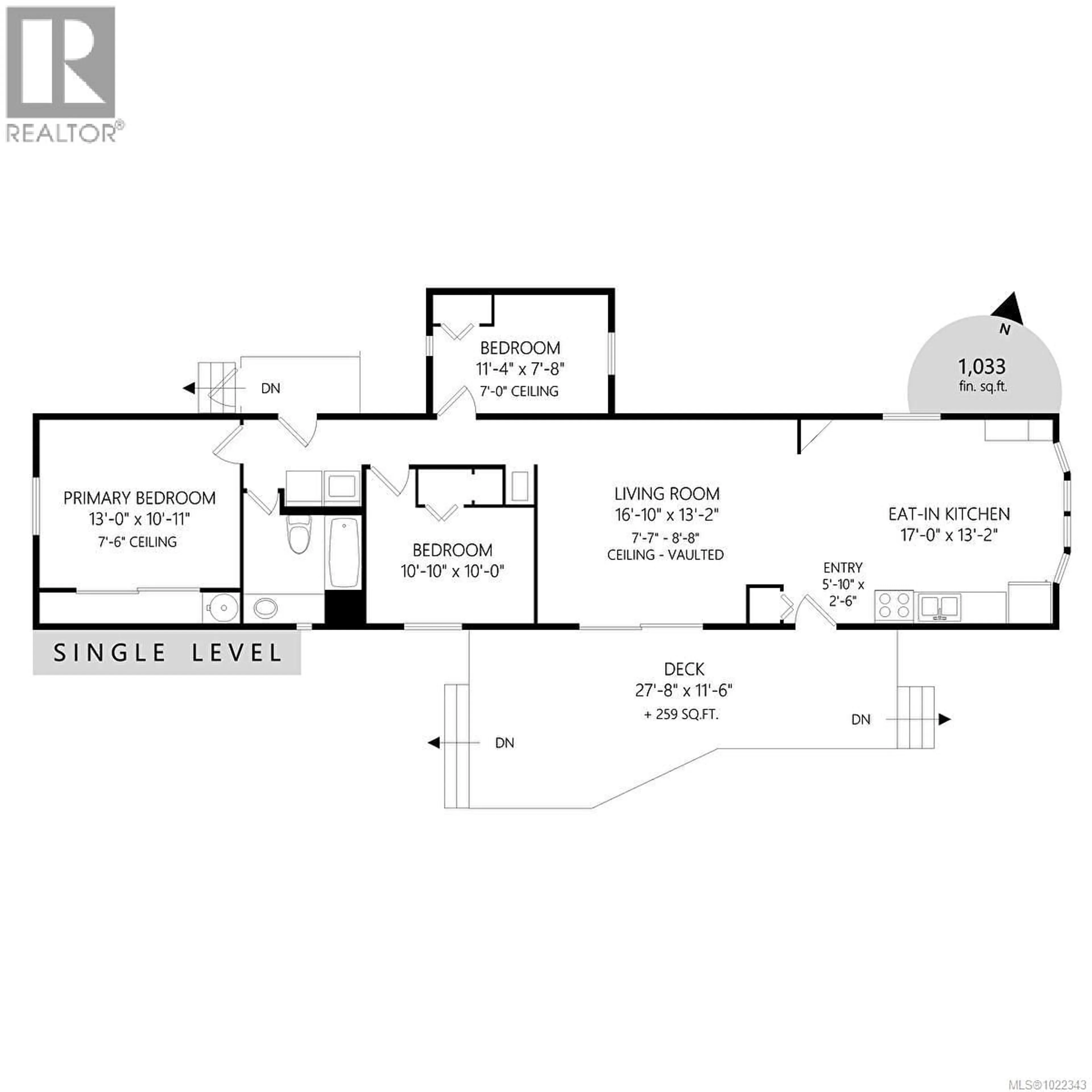 Floor plan for 46 - 3640 TRANS CANADA HIGHWAY, Cobble Hill British Columbia V8H0A2