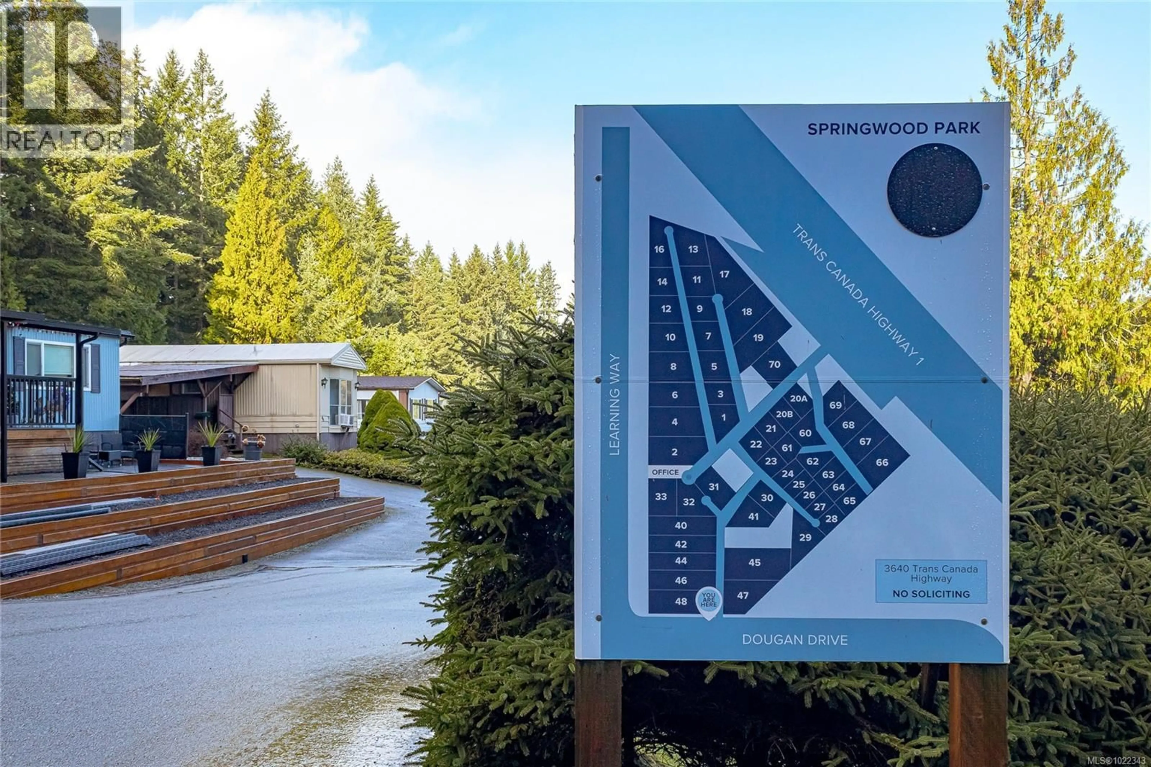 Picture of a map for 46 - 3640 TRANS CANADA HIGHWAY, Cobble Hill British Columbia V8H0A2