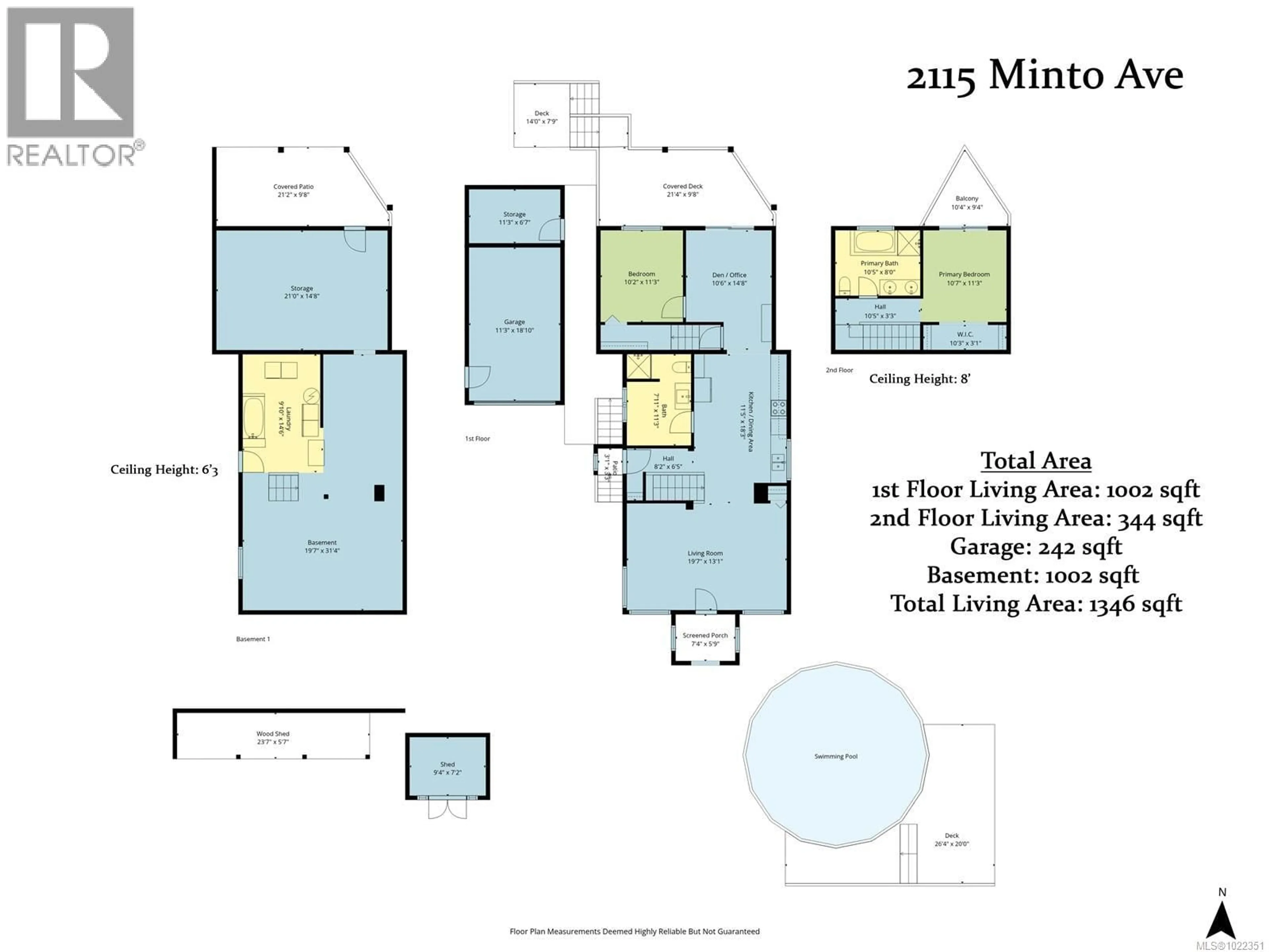 Floor plan for 2115 MINTO AVENUE, Nanaimo British Columbia V9X1R7