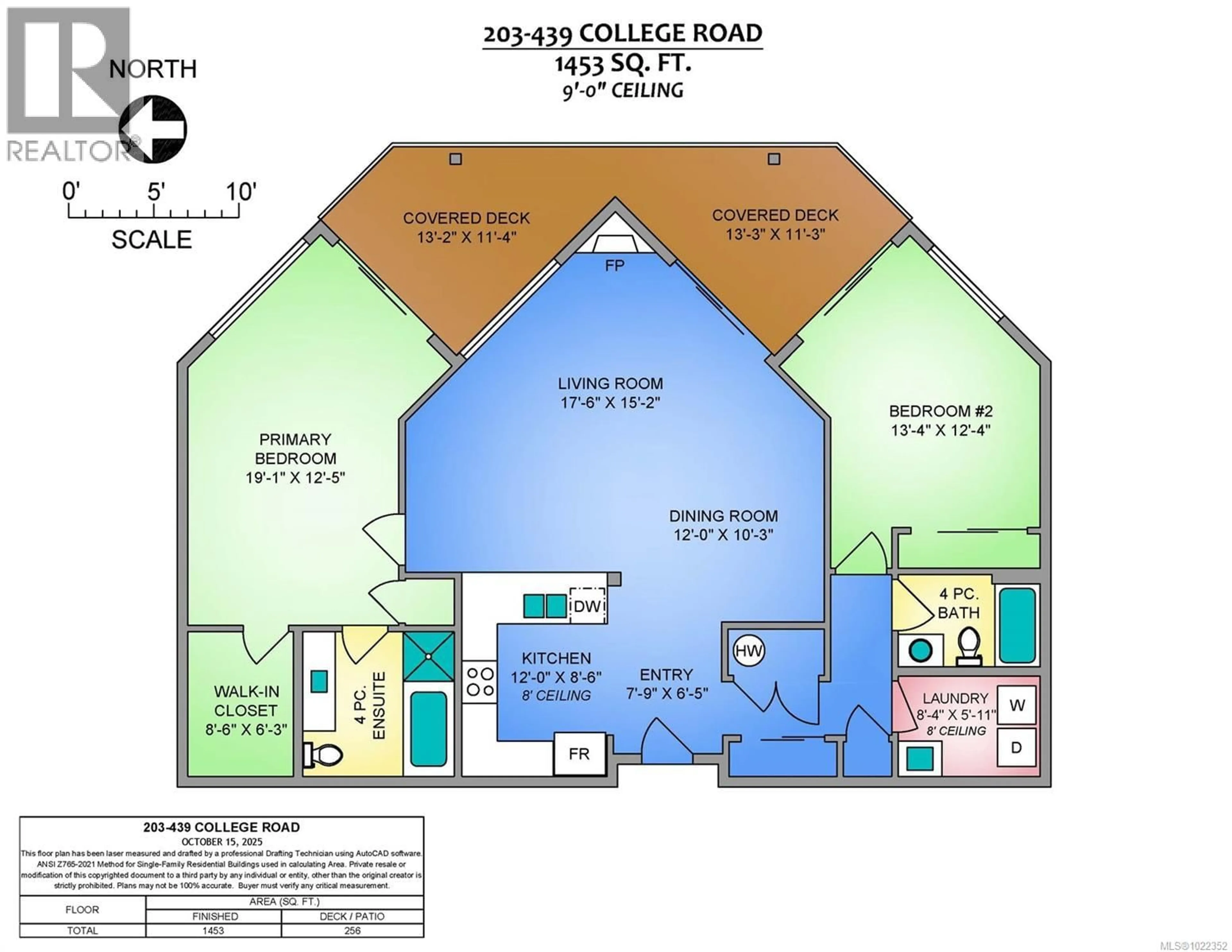 Floor plan for 203 - 439 COLLEGE ROAD, Qualicum Beach British Columbia V9K0B2