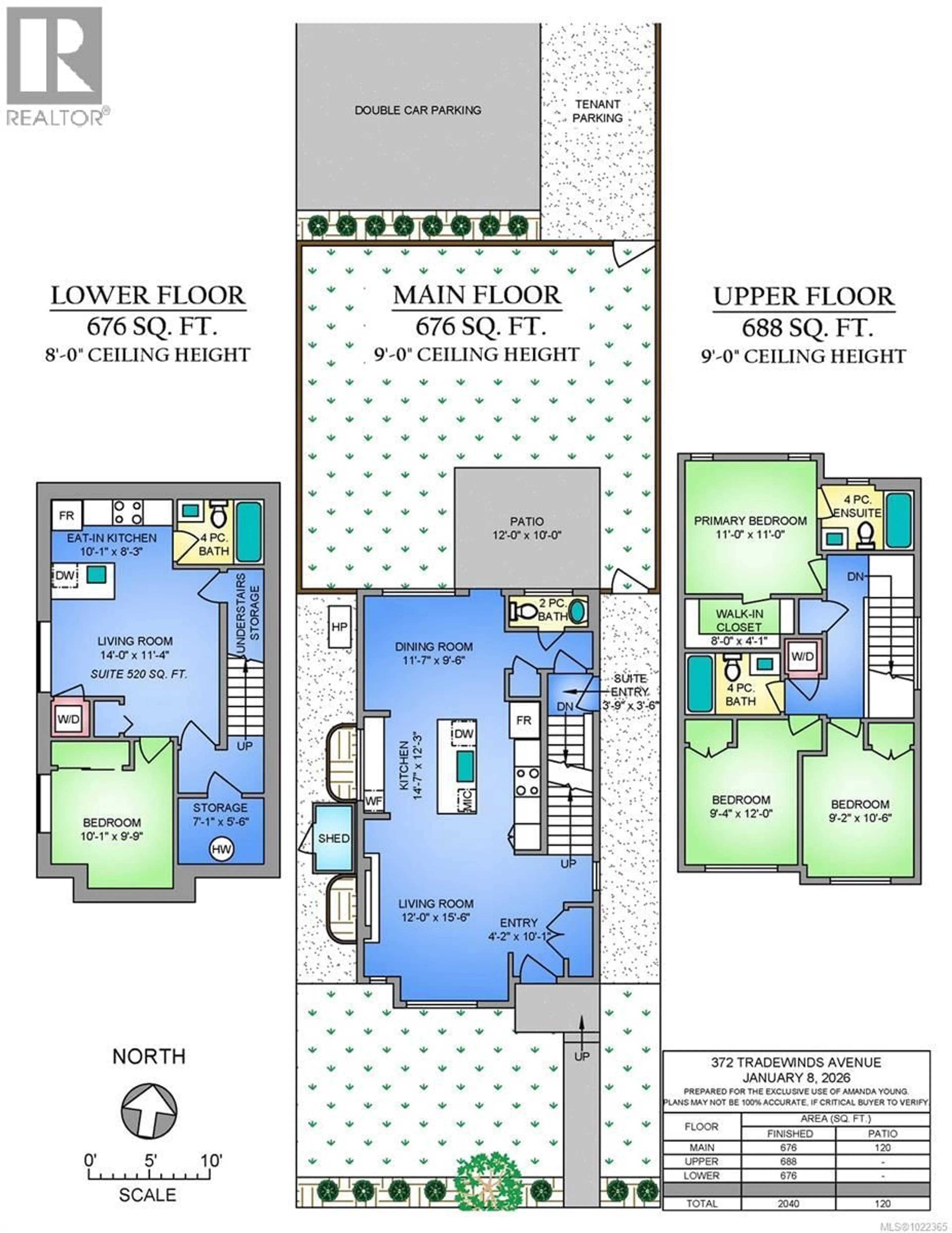 Floor plan for 372 TRADEWINDS AVENUE, Colwood British Columbia V9C0S4