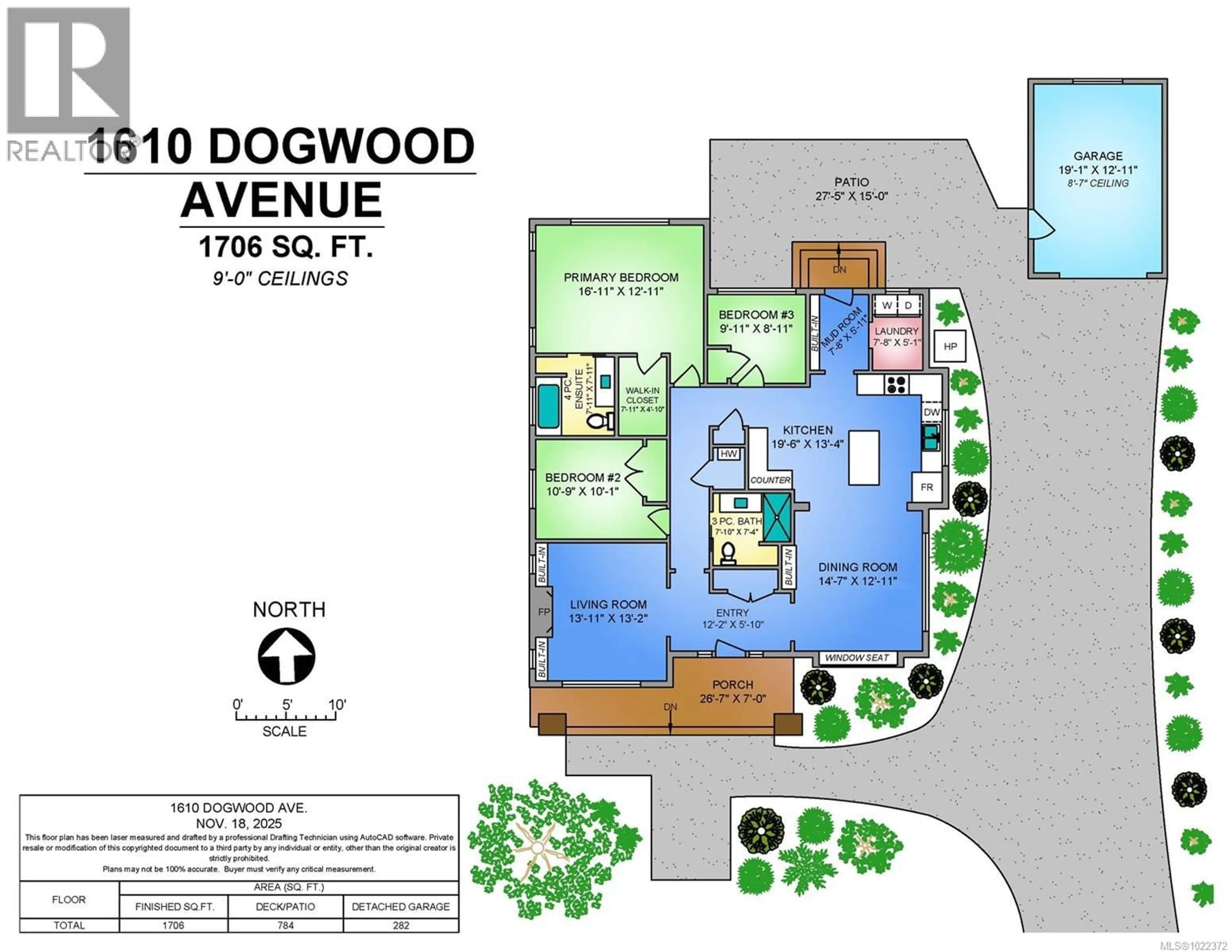Floor plan for 1610 DOGWOOD AVENUE, Comox British Columbia V9M2X8