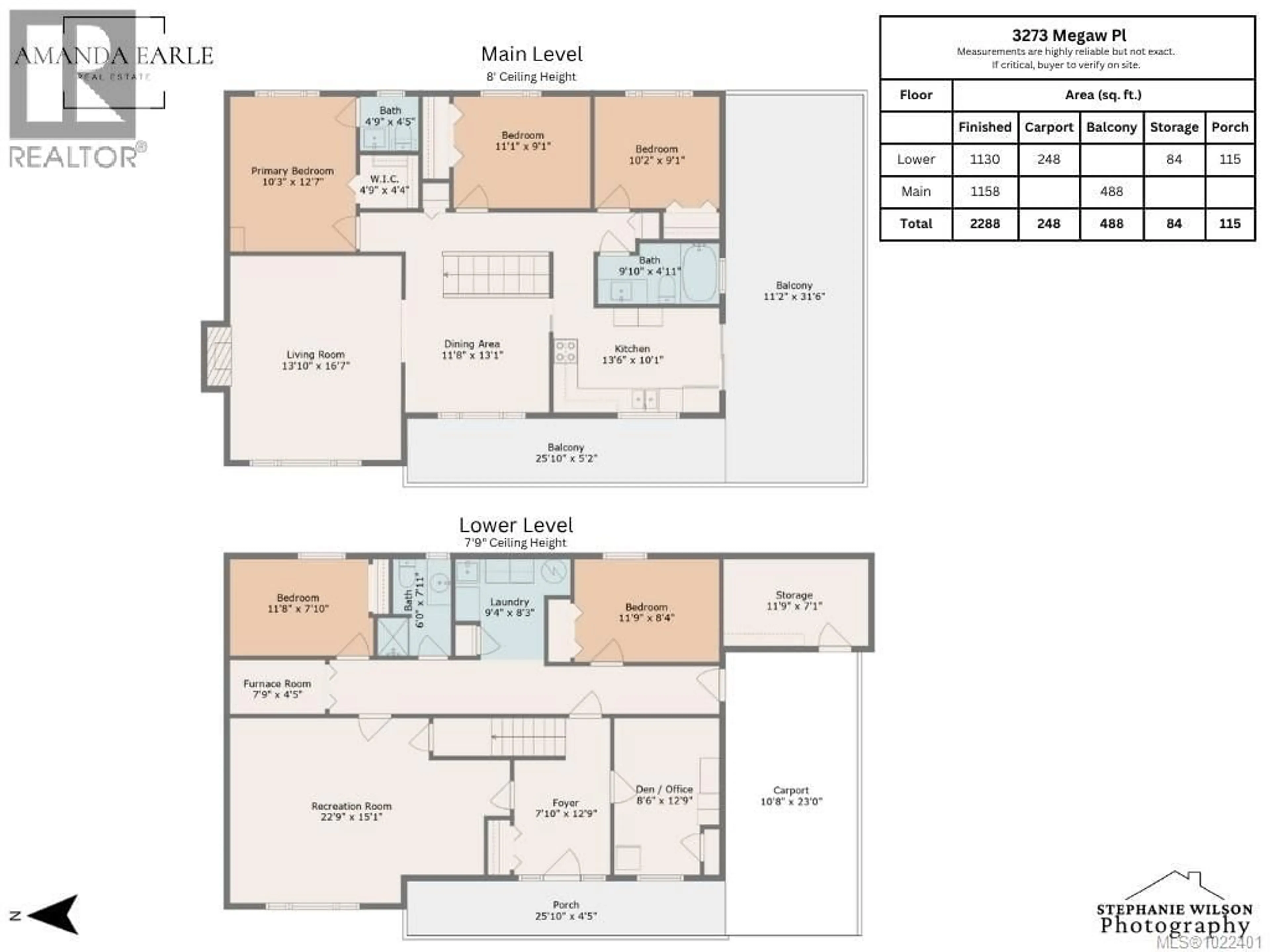 Floor plan for 3273 MEGAW PLACE, Saanich British Columbia V8P5J7