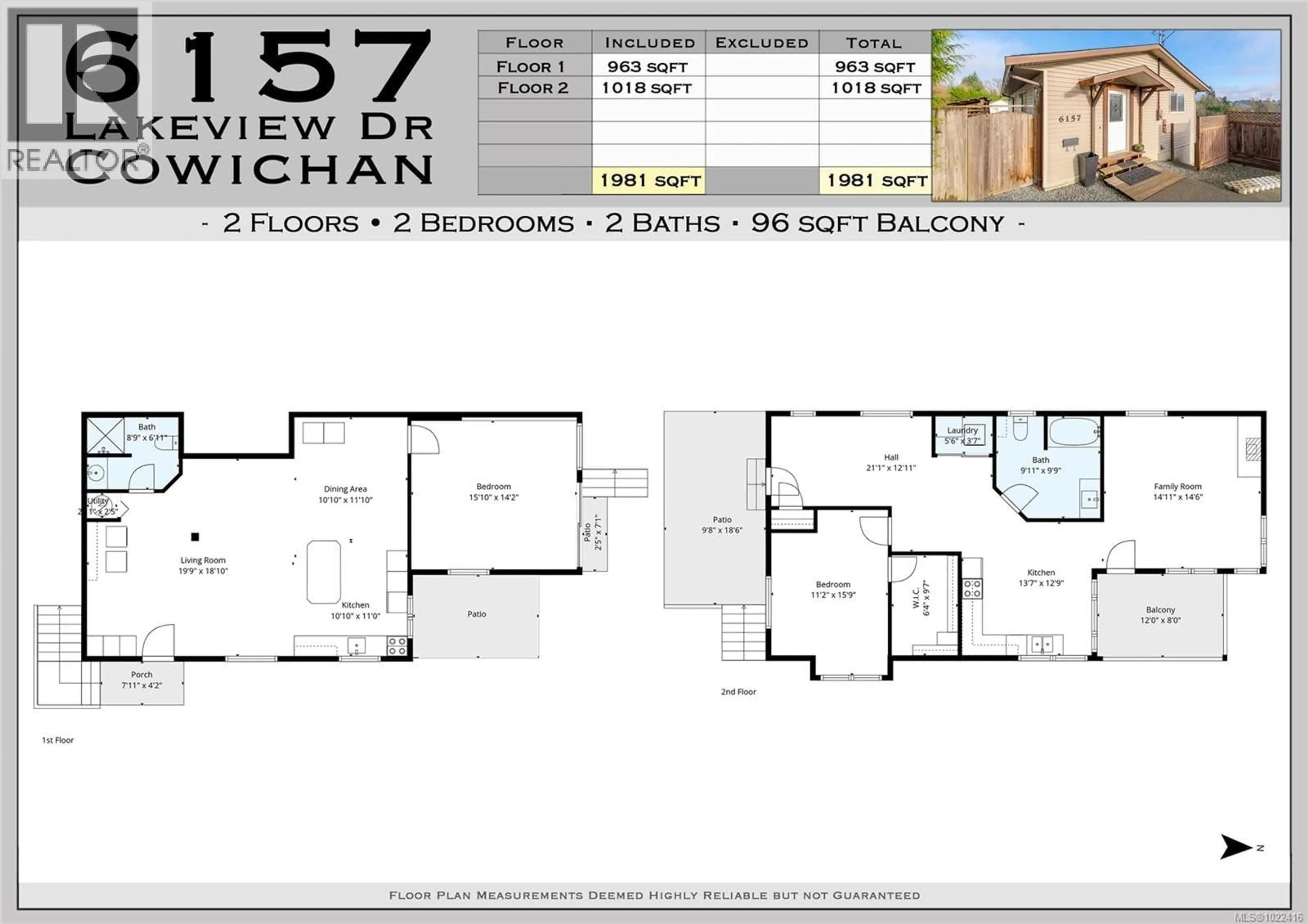 Floor plan for 6157 LAKEVIEW DRIVE, Duncan British Columbia V9L2G3