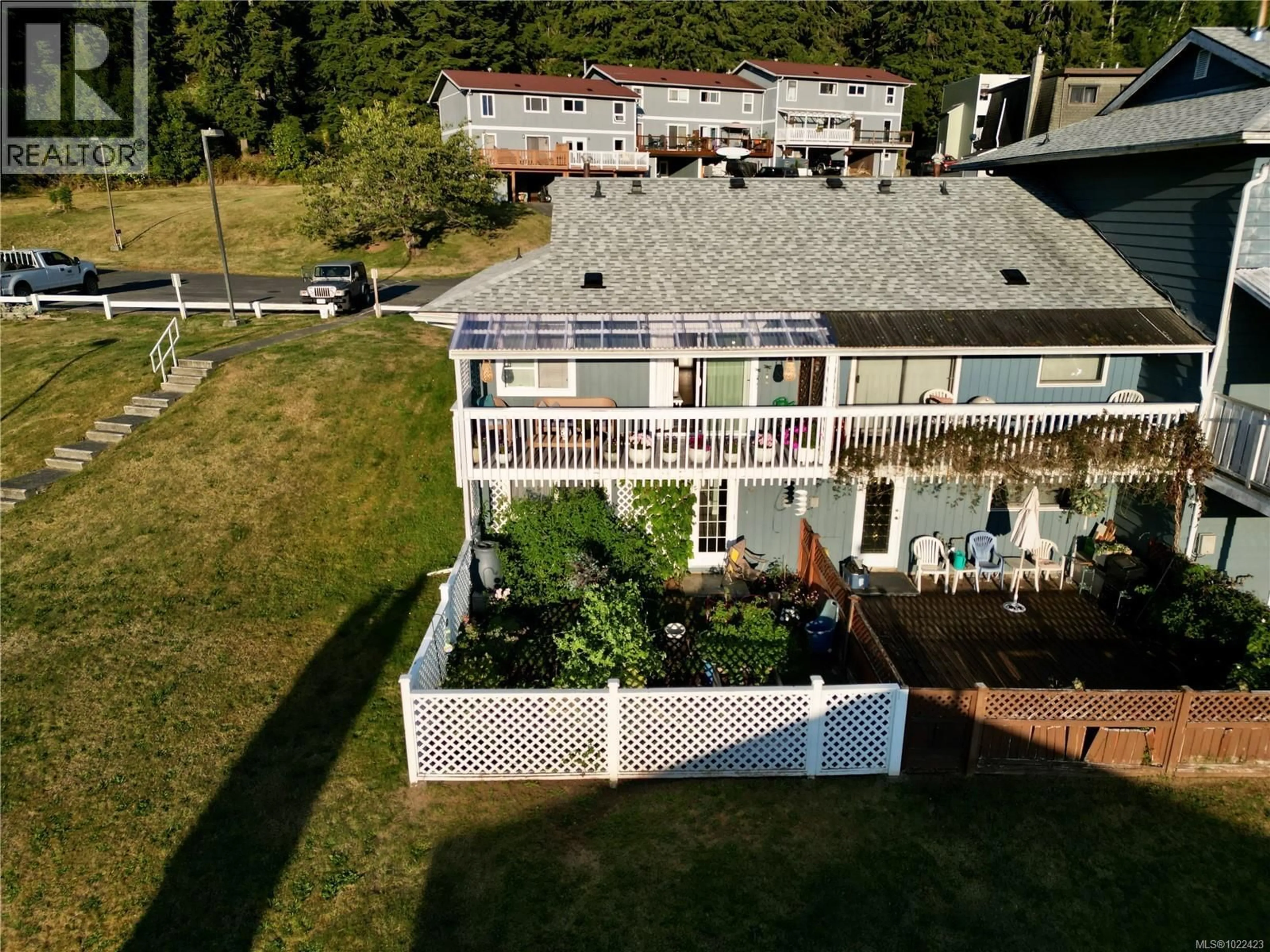 A pic from outside/outdoor area/front of a property/back of a property/a pic from drone, unknown for 38 CLARK DRIVE, Port Alice British Columbia V0N2N0