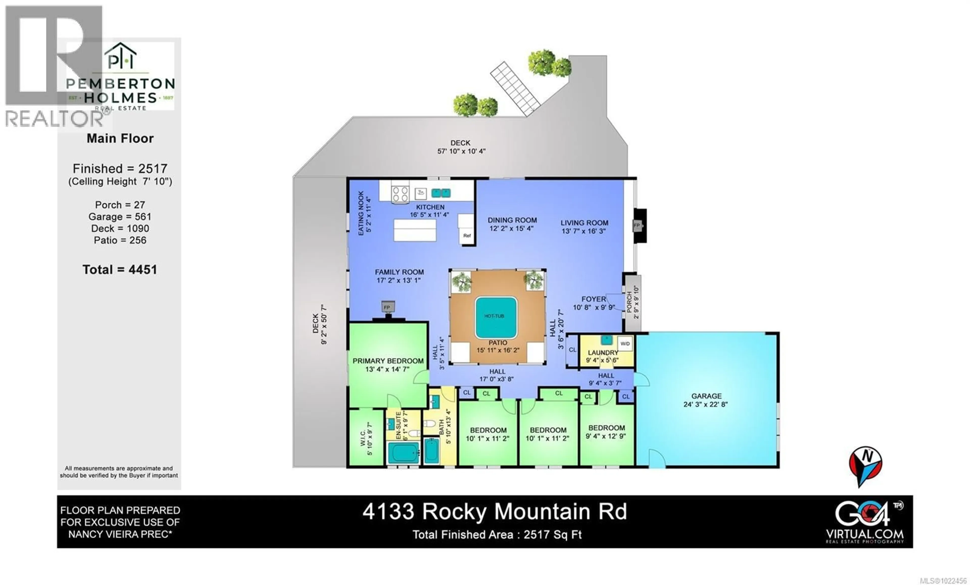 Floor plan for 4133 ROCKY MOUNTAIN ROAD, Malahat British Columbia V0R2L0