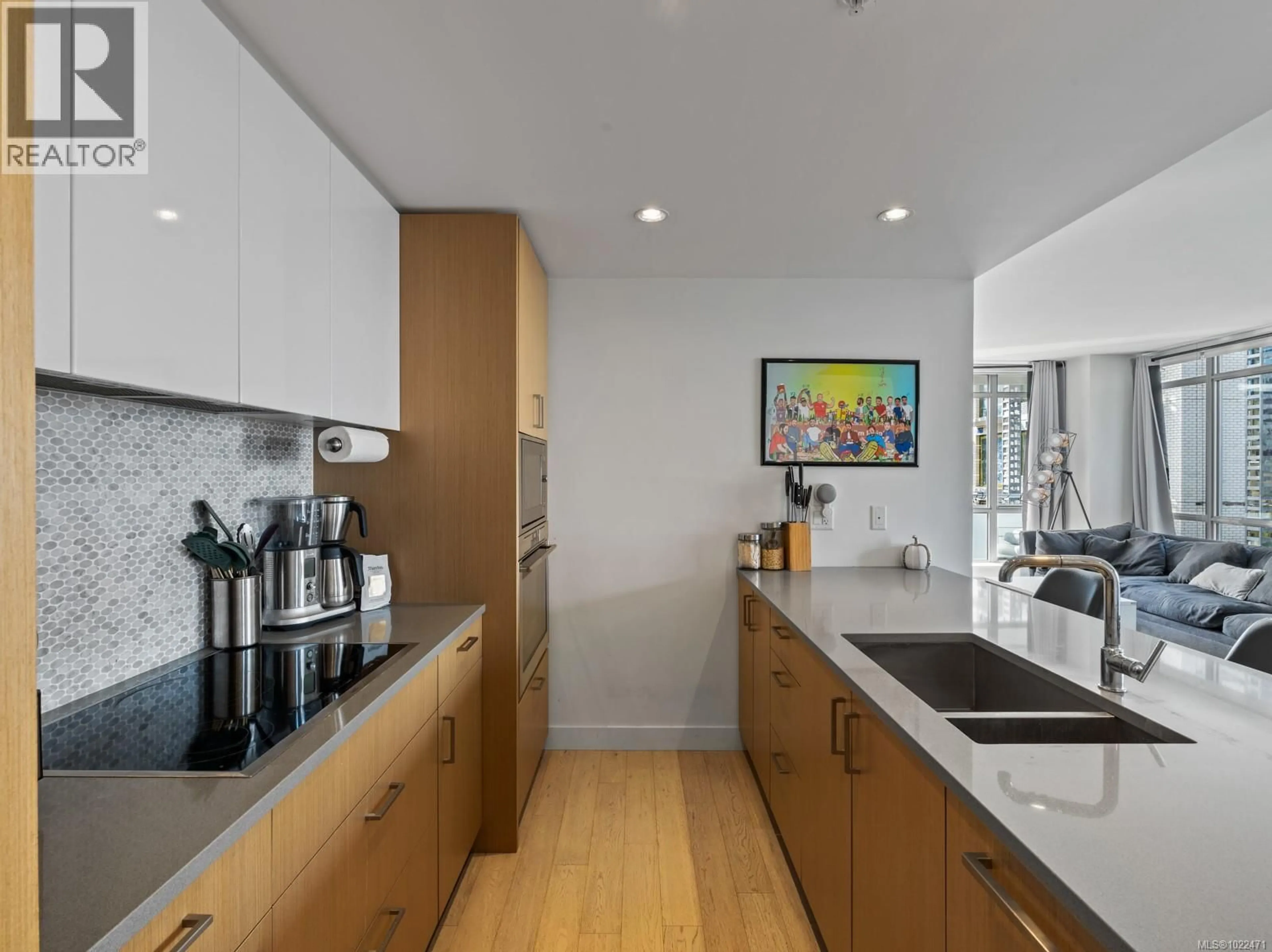 Contemporary kitchen, unknown for 502 - 838 BROUGHTON STREET, Victoria British Columbia V8W1E4