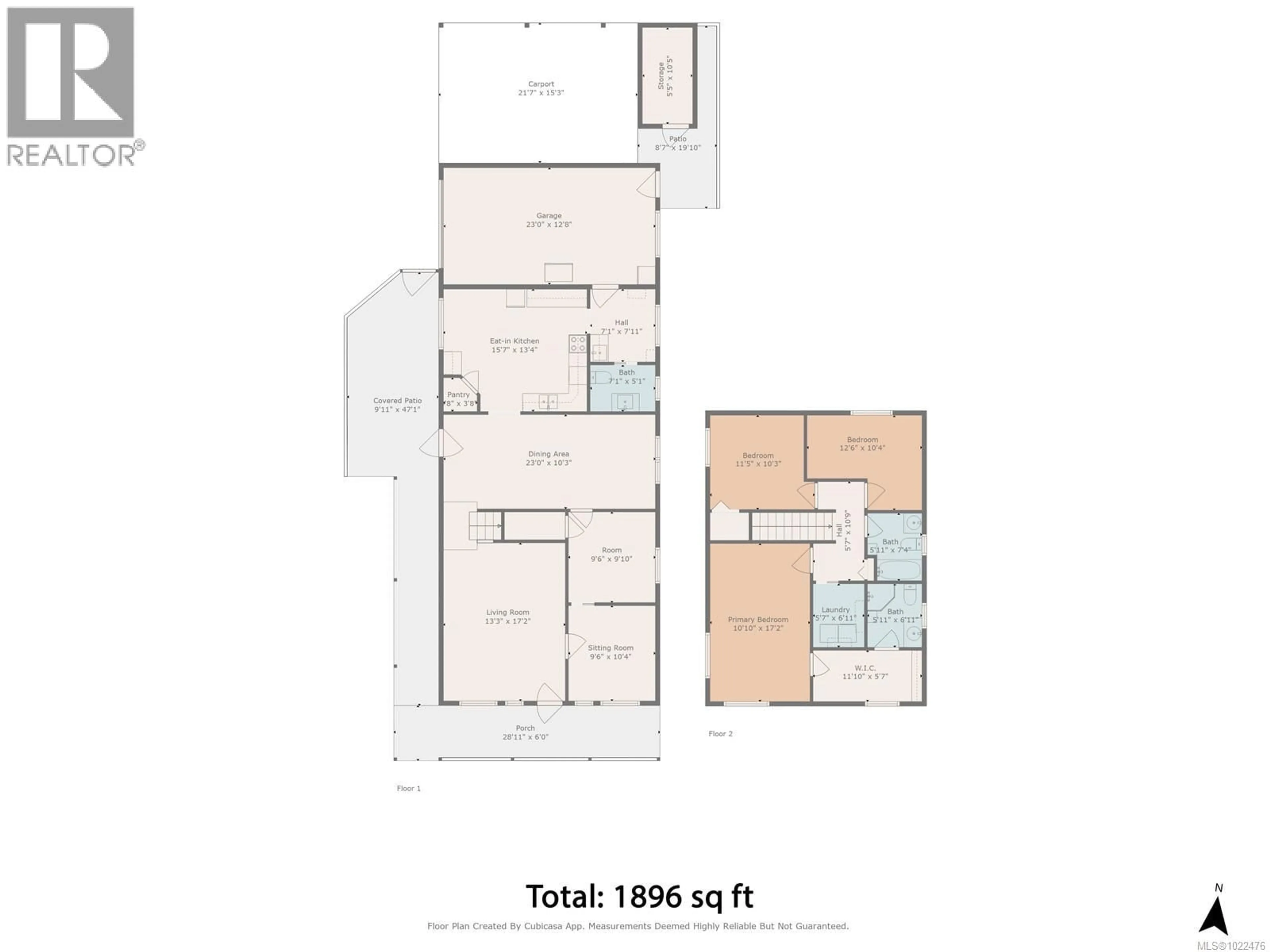 Floor plan for 4711 MONTROSE STREET, Port Alberni British Columbia V9Y1M7