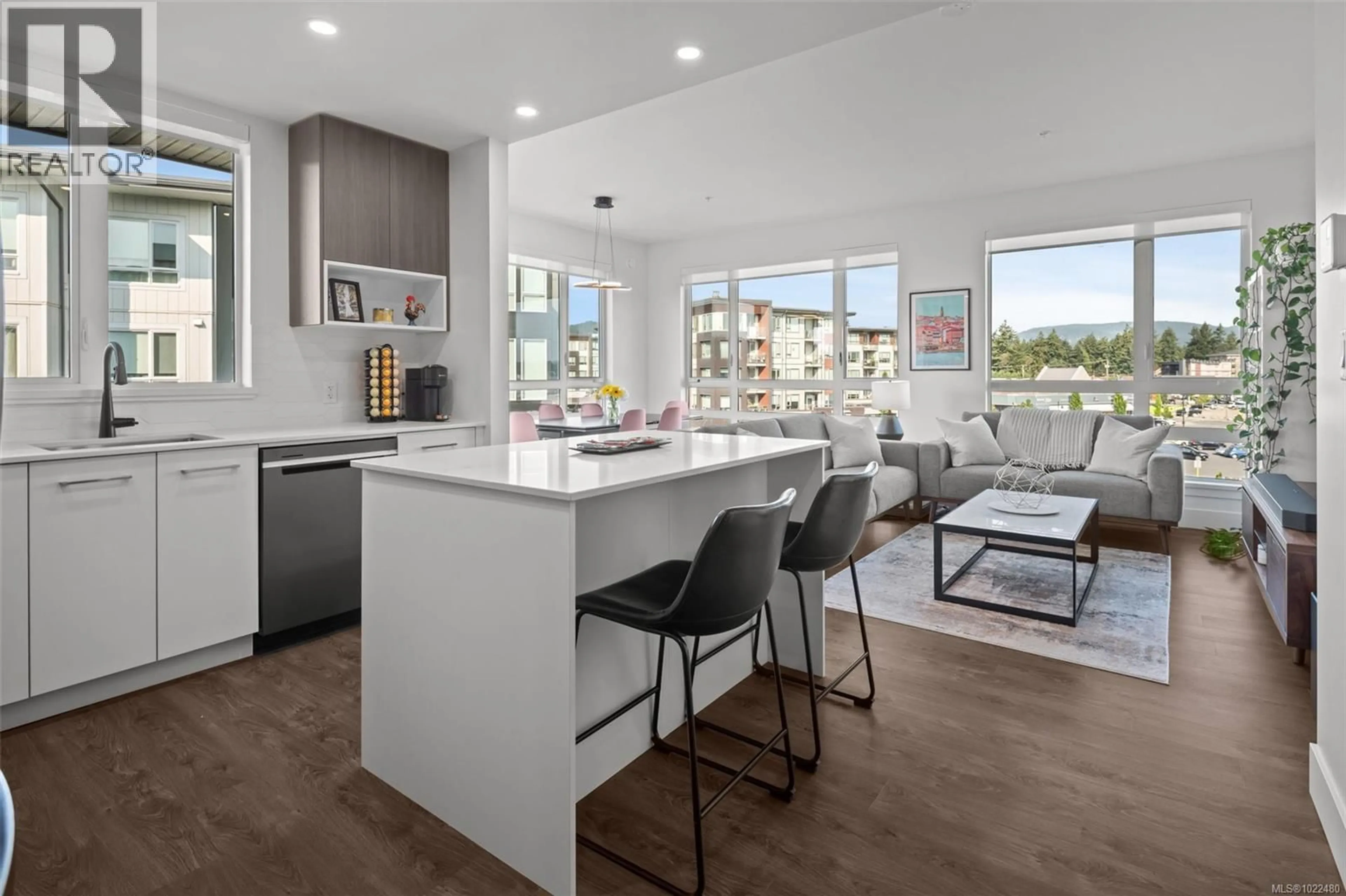 Open concept kitchen, unknown for 444 - 920 REUNION AVENUE, Langford British Columbia V9B0W8