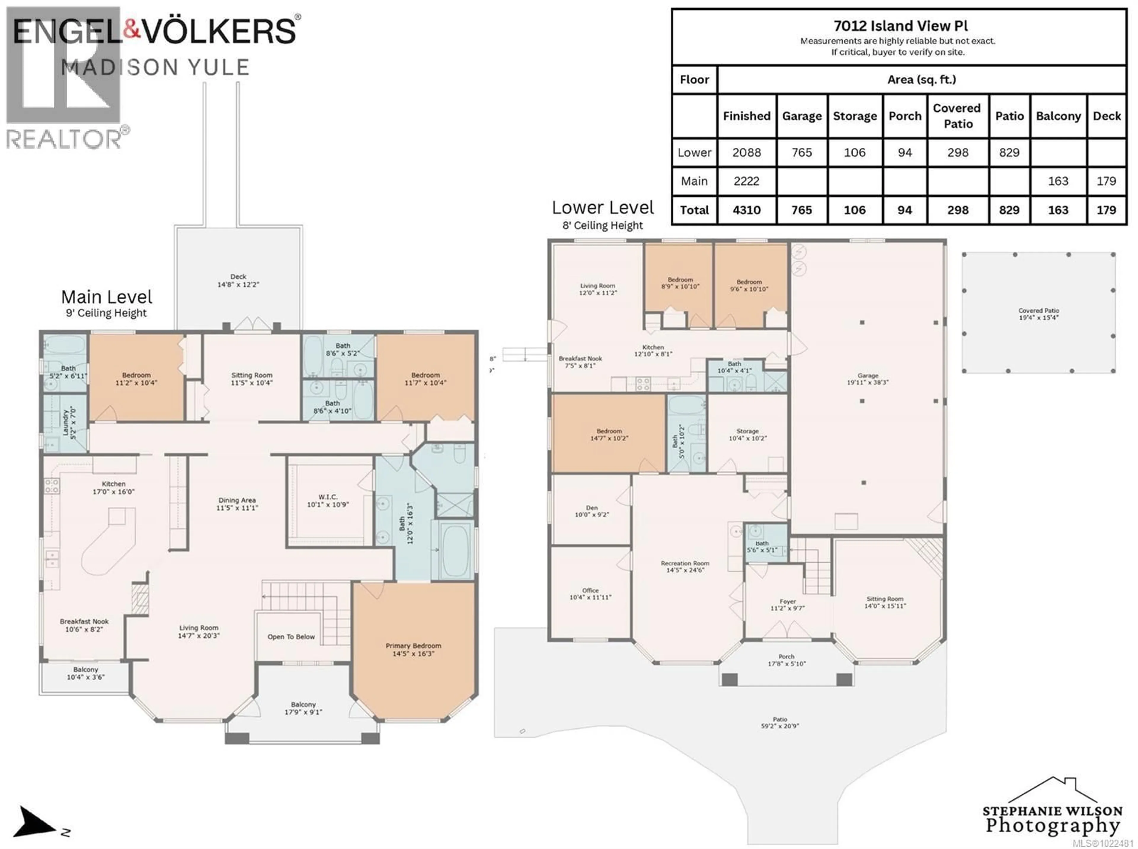 Floor plan for 7012 ISLAND VIEW PLACE, Central Saanich British Columbia V8M2J6