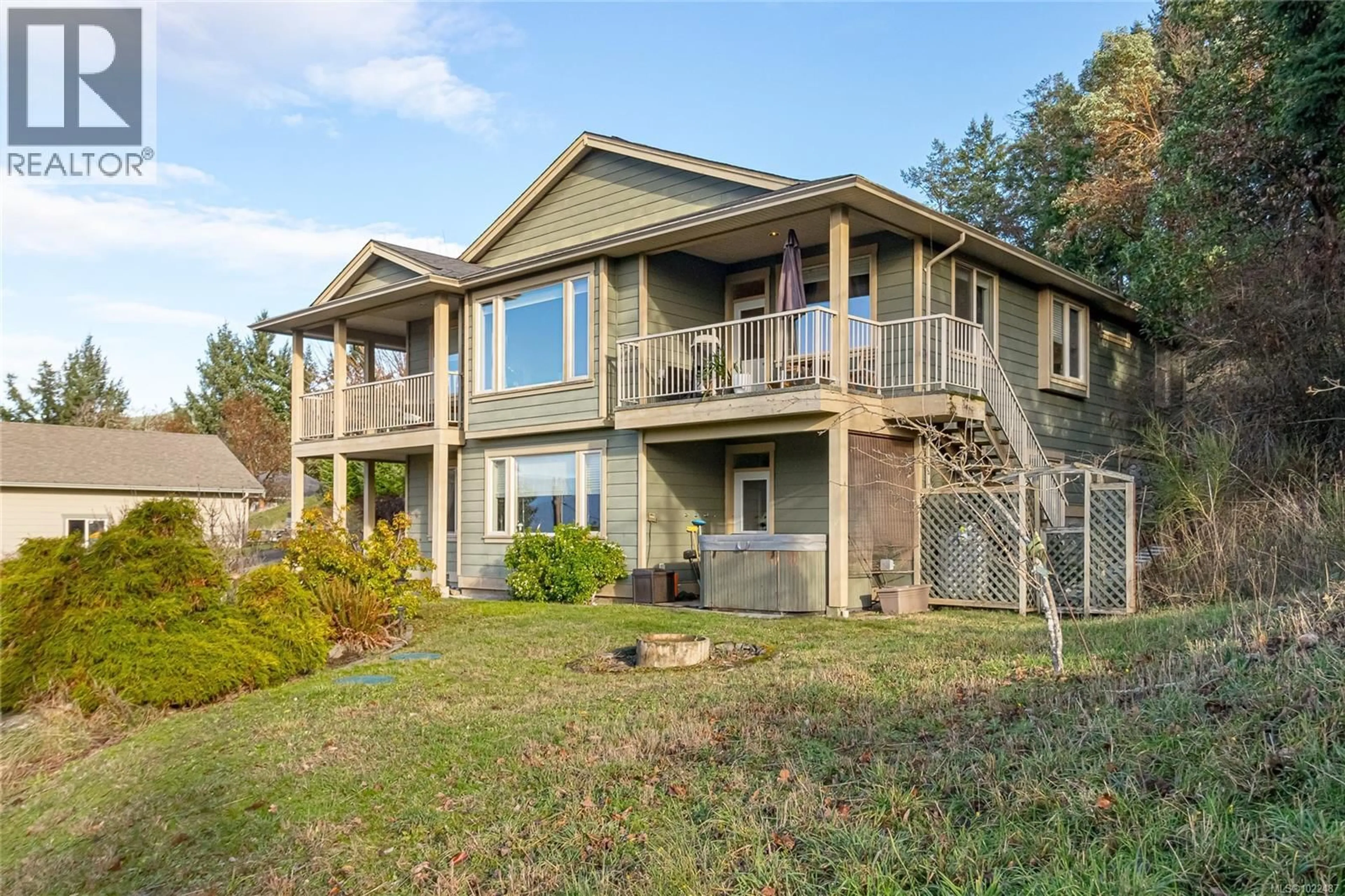 Home with vinyl exterior material, water/lake/river/ocean view for 1150 KATHLEEN DRIVE, Duncan British Columbia V9L5S4
