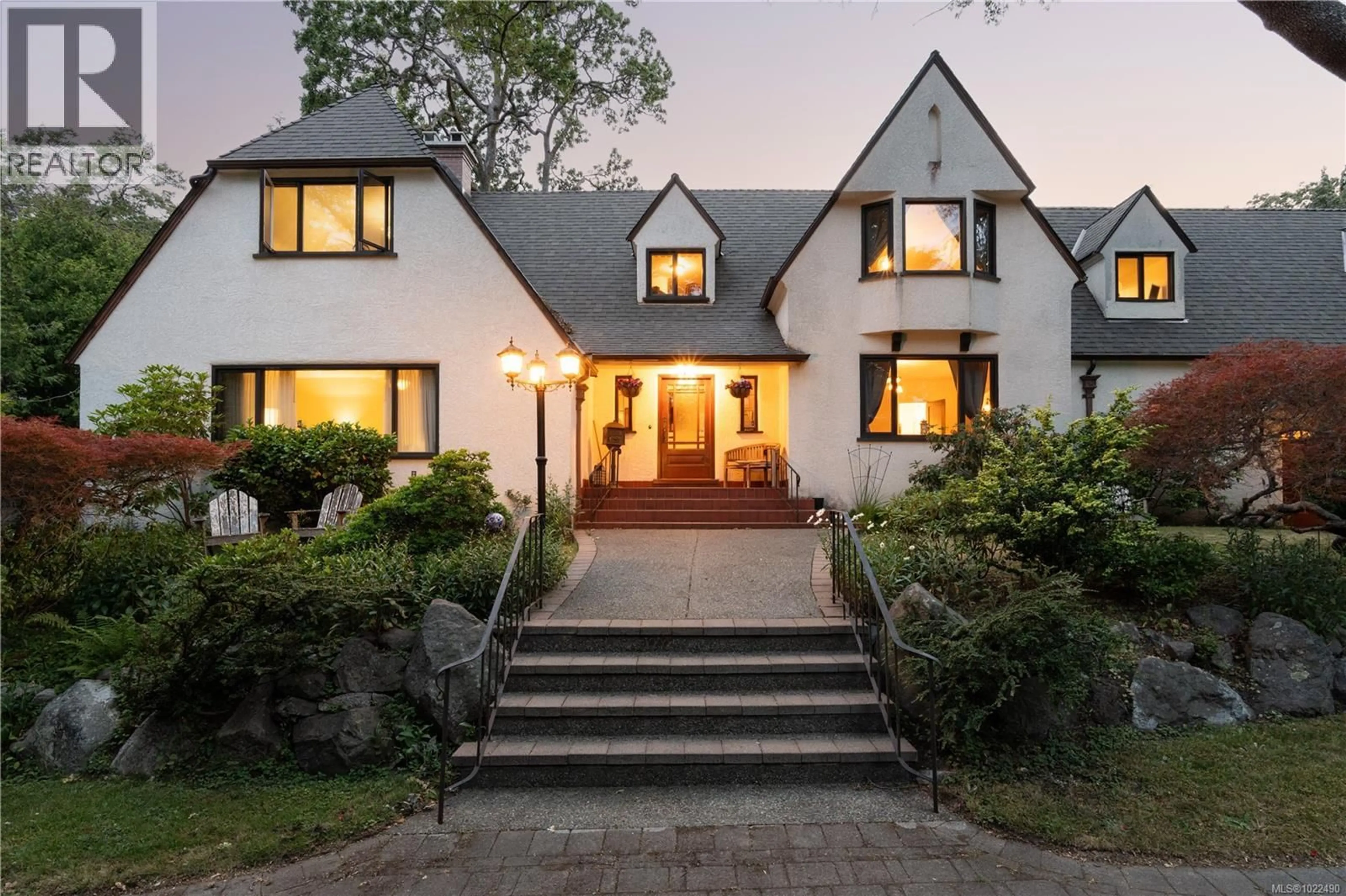 Home with brick exterior material, street for 3290 UPPER TERRACE ROAD, Oak Bay British Columbia V8R6E6