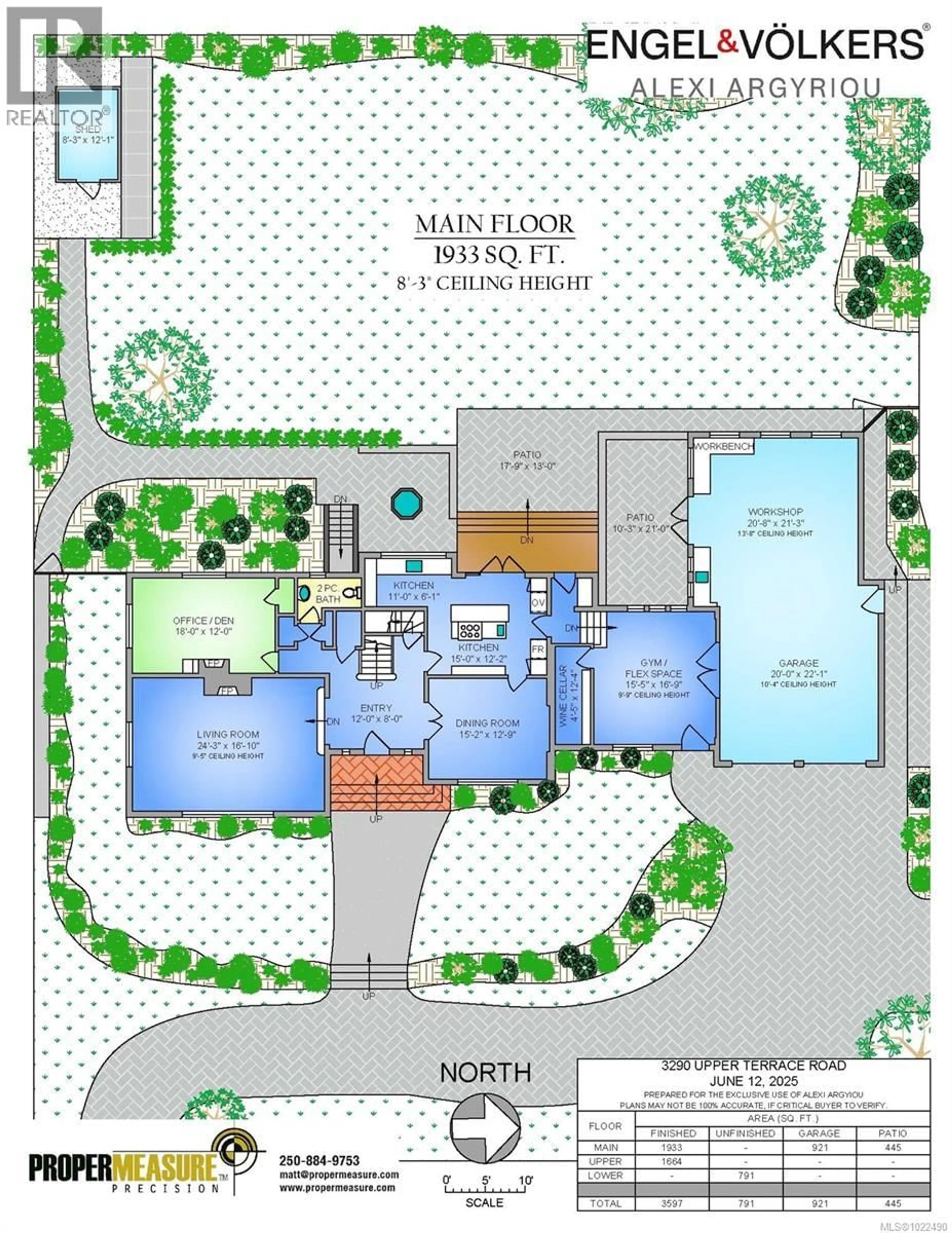 Floor plan for 3290 UPPER TERRACE ROAD, Oak Bay British Columbia V8R6E6