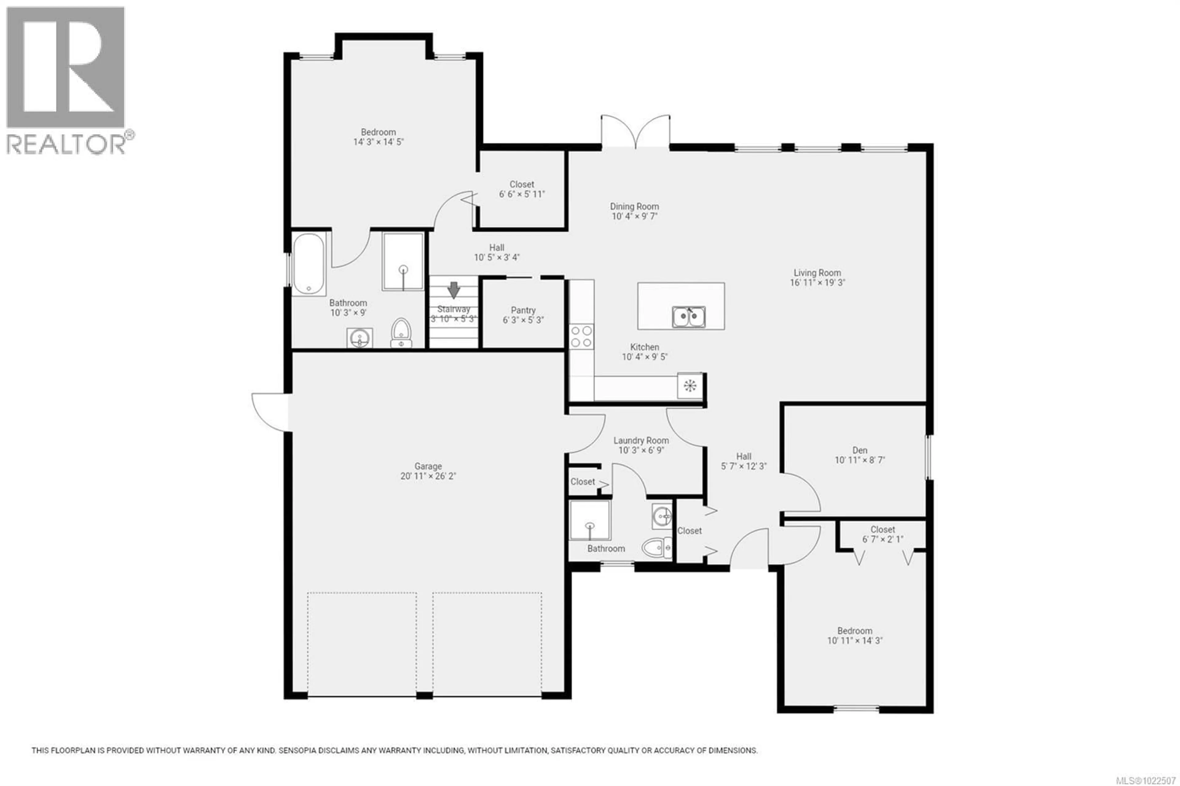 Floor plan for 2825 DENMAN STREET, Campbell River British Columbia V9H1S9