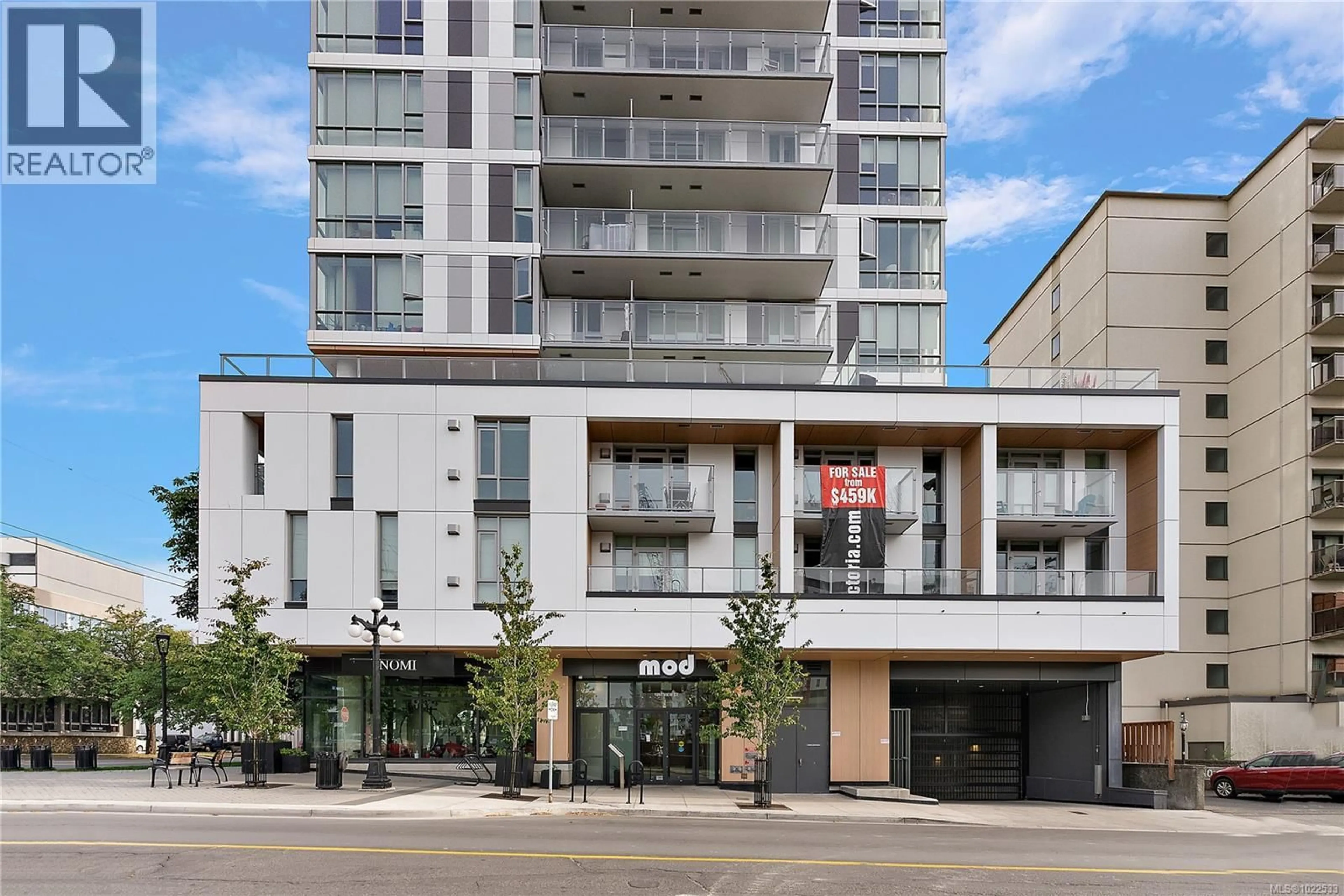 Patio, building for 908 - 1097 VIEW STREET, Victoria British Columbia V8V3Z9