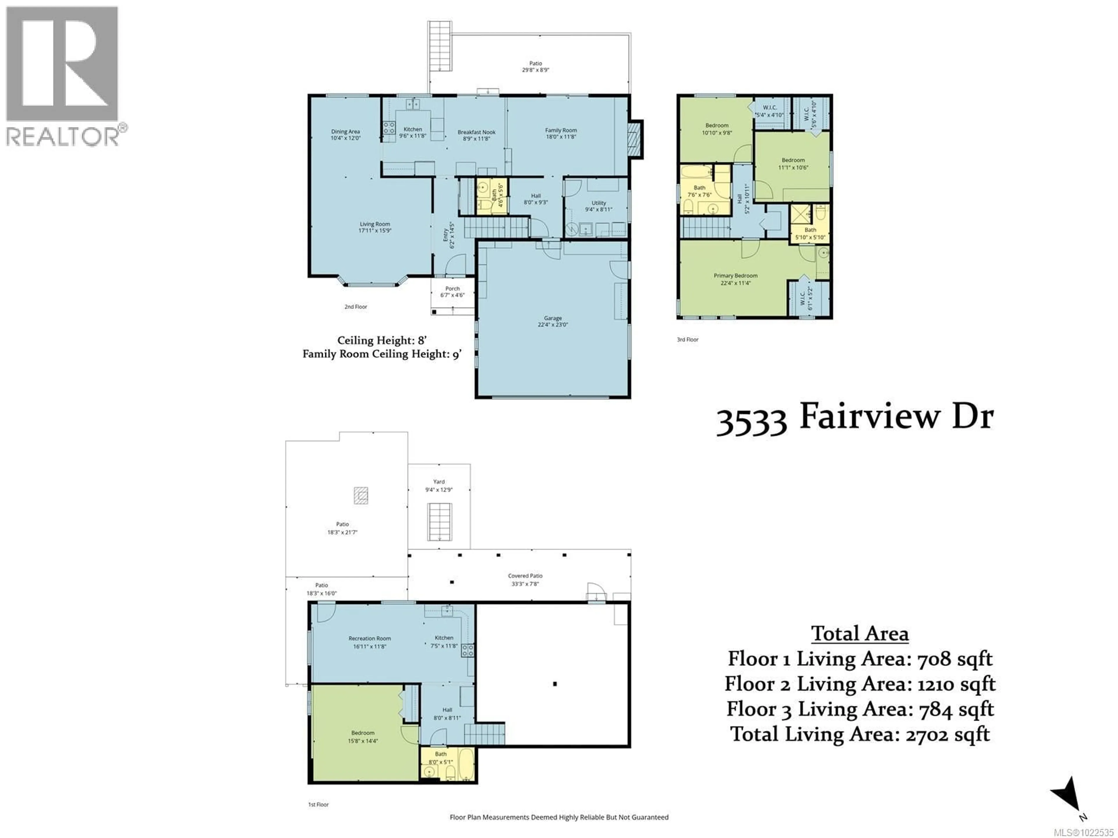 Floor plan for 3533 FAIRVIEW DRIVE, Nanaimo British Columbia V9T4R5