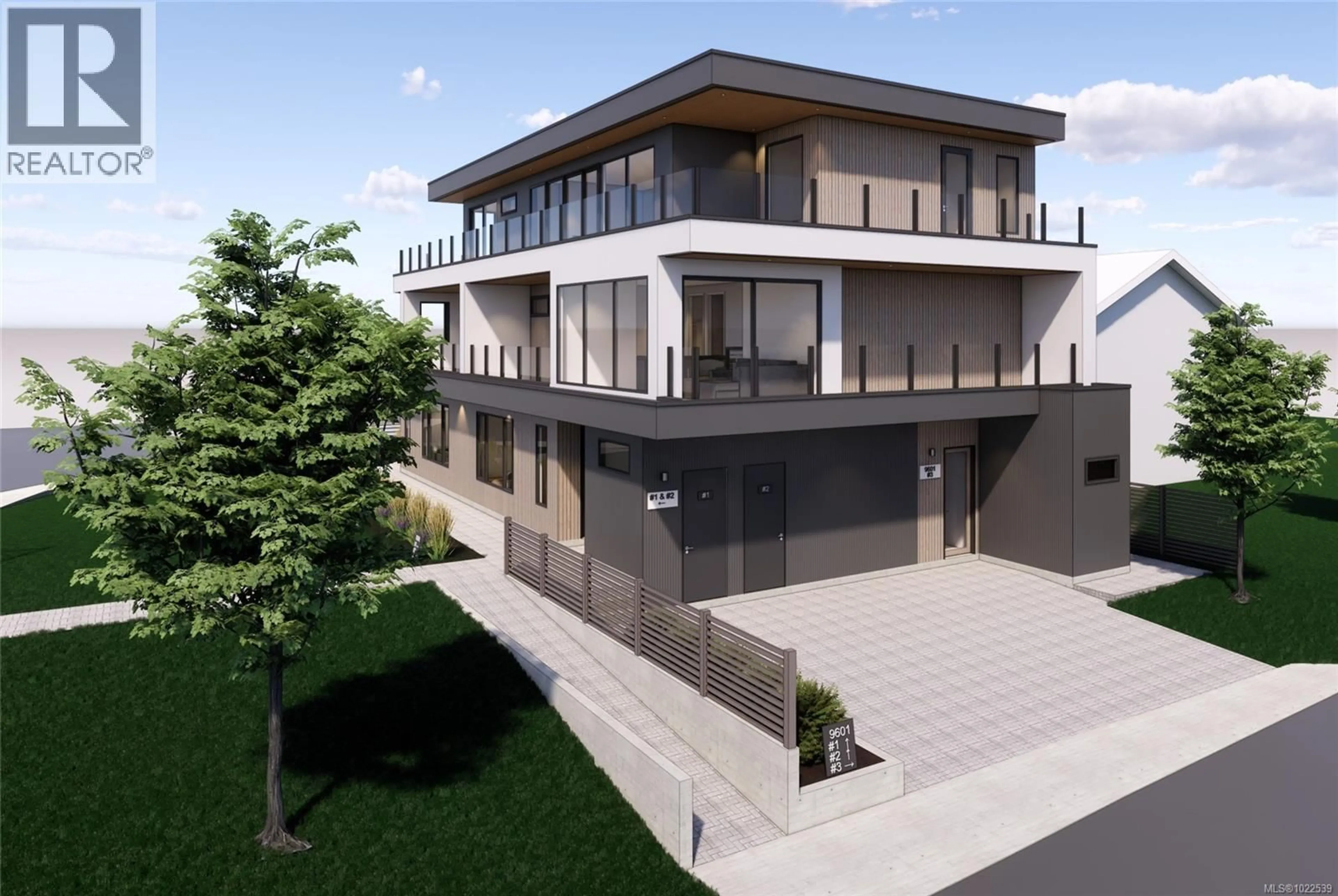 A pic from outside/outdoor area/front of a property/back of a property/a pic from drone, unknown for 9601 FIFTH STREET, Sidney British Columbia V8L2W7