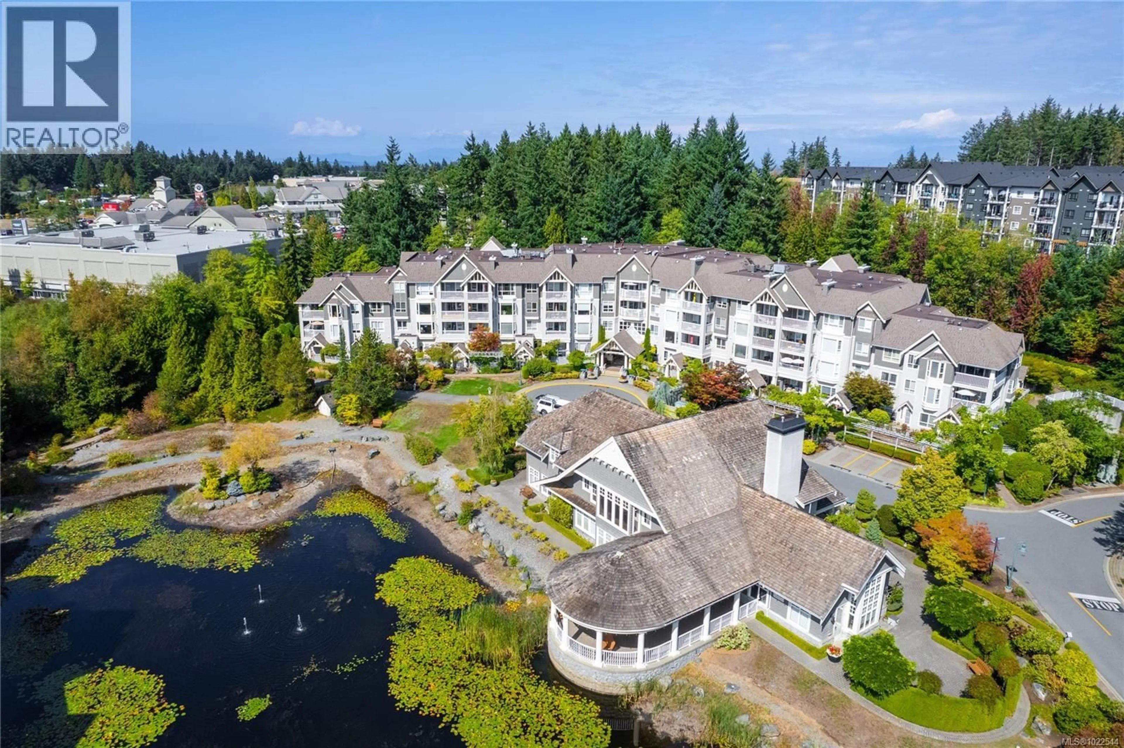 A pic from outside/outdoor area/front of a property/back of a property/a pic from drone, water/lake/river/ocean view for 307 - 5620 EDGEWATER LANE, Nanaimo British Columbia V9T6K1