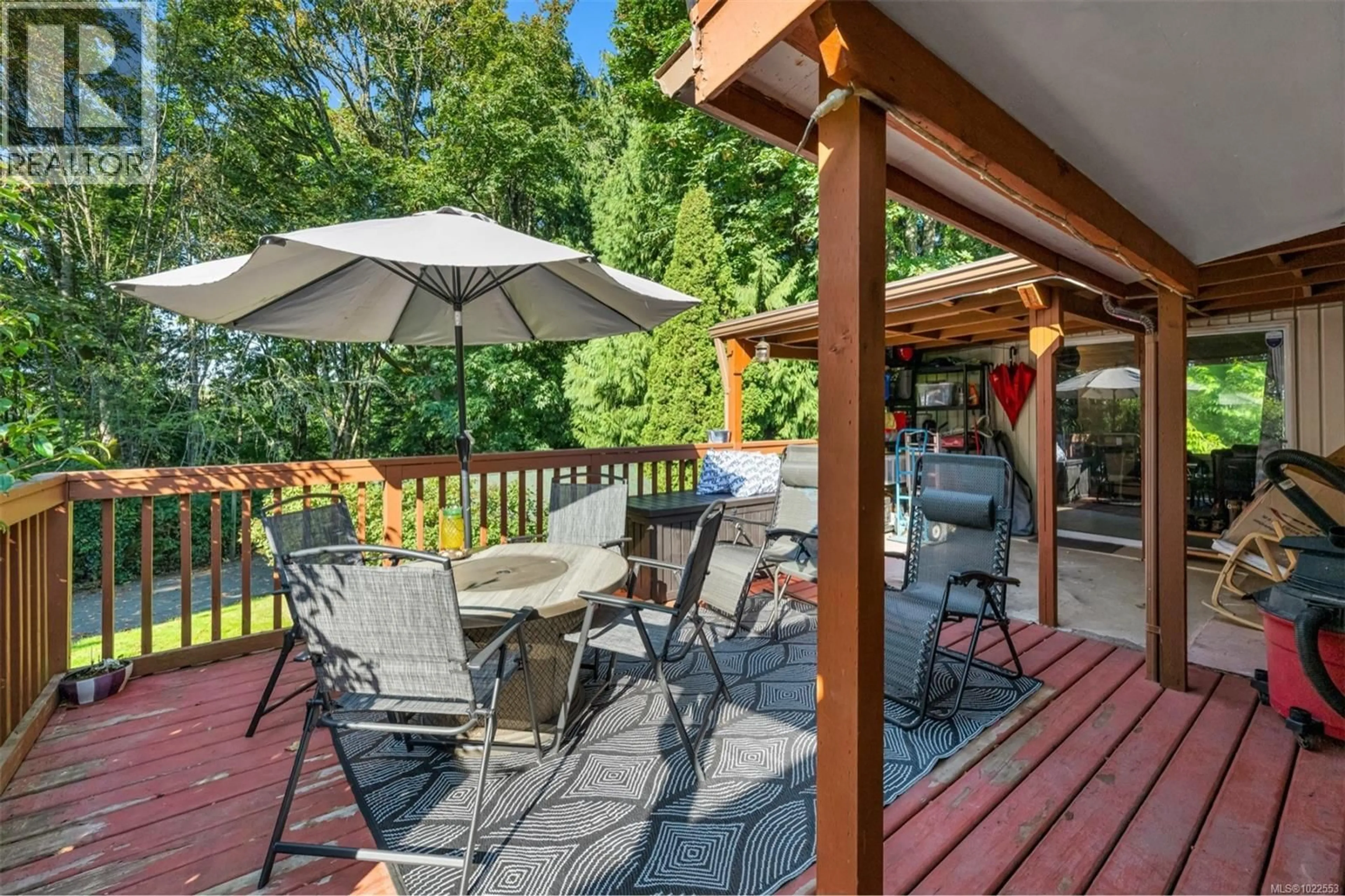 Patio, water/lake/river/ocean view for 13 - 5838 BLYTHWOOD ROAD, Sooke British Columbia V9Z1H7