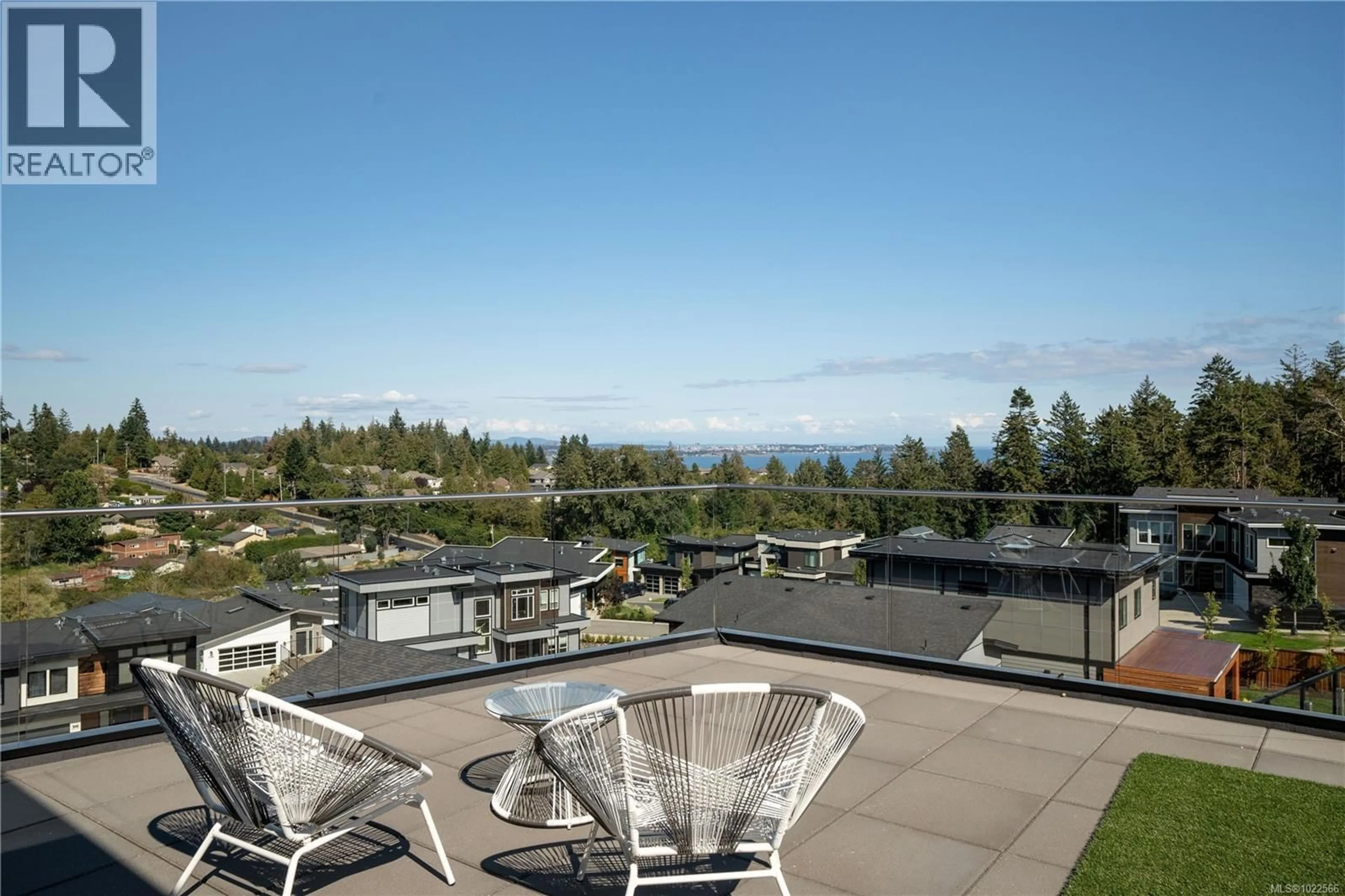 Patio, water/lake/river/ocean view for 3630 RIDGE VIEW TERRACE, Colwood British Columbia V9C0M3