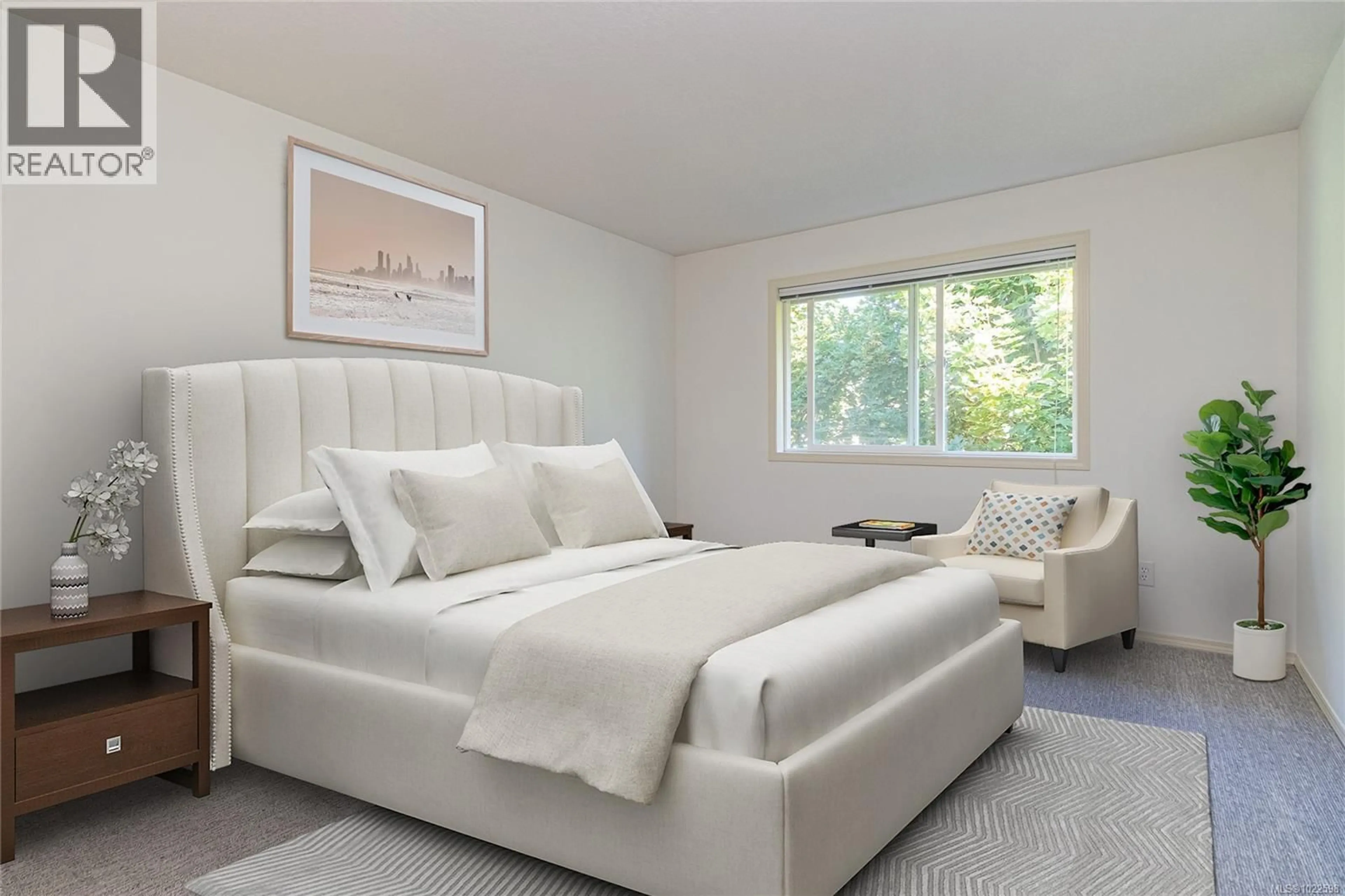 Bedroom with bed, unknown for 205 - 273 MOILLIET STREET SOUTH, Parksville British Columbia V9P2T1