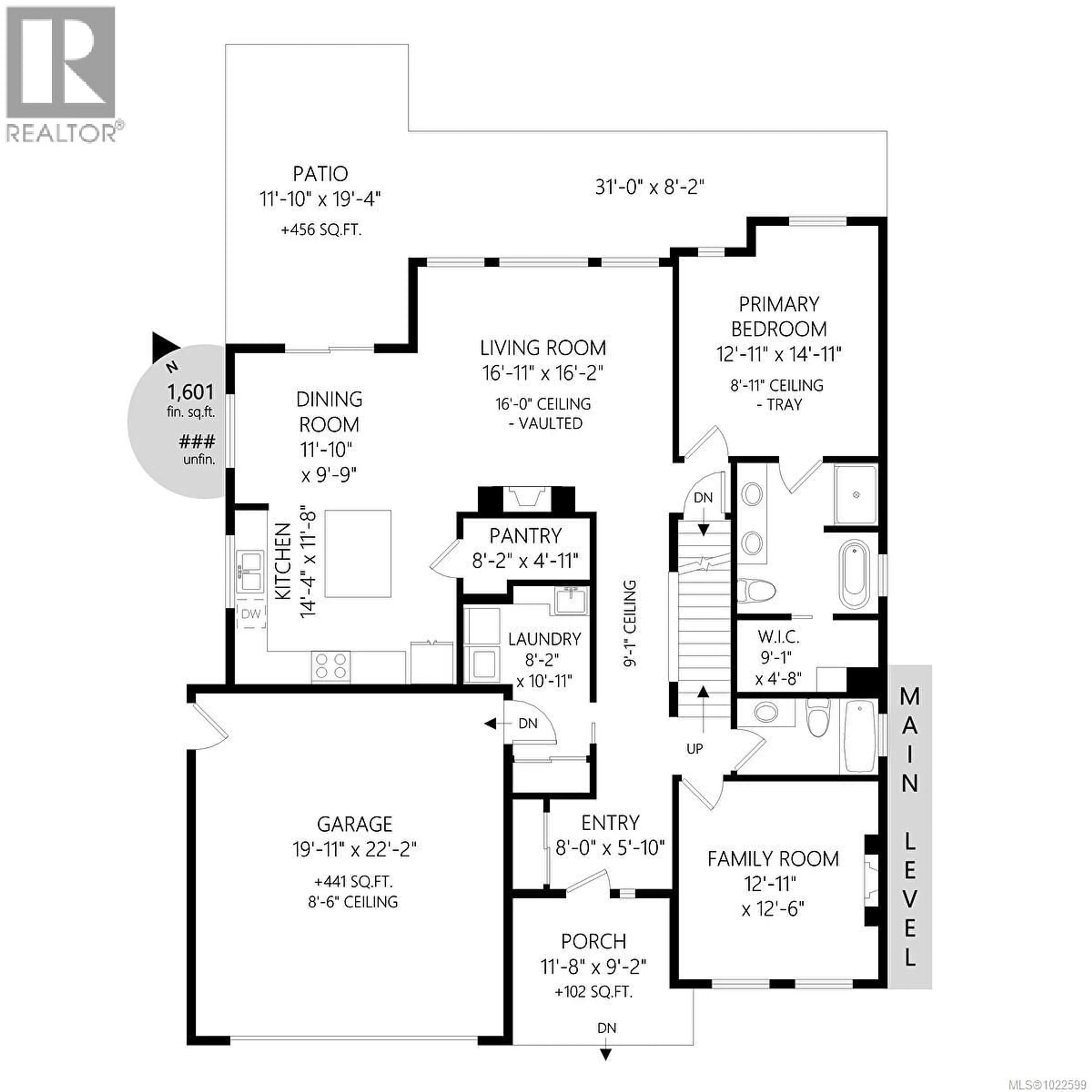 Floor plan for 3845 GLEN OAKS DRIVE, Nanaimo British Columbia V9T0G8