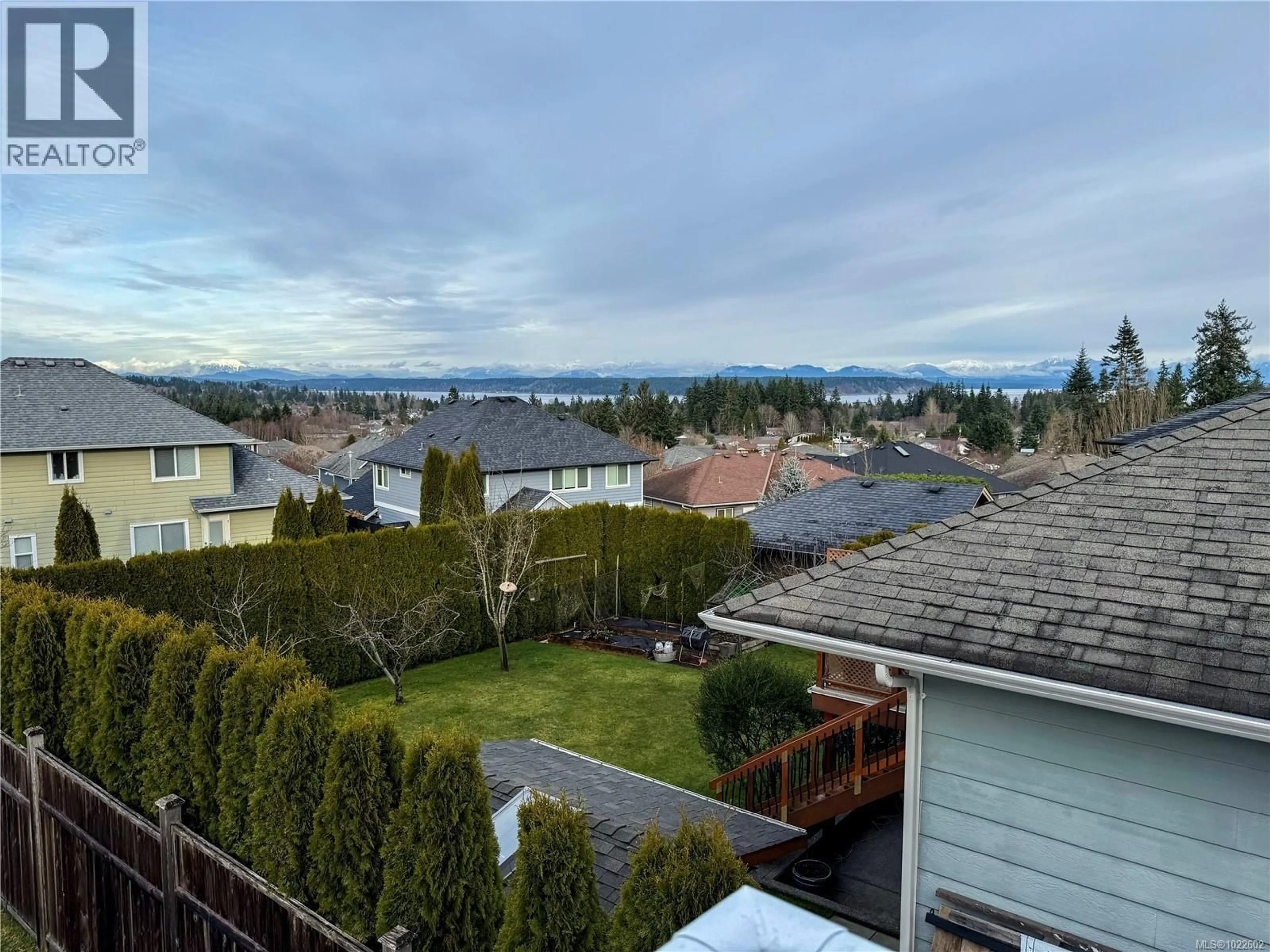 A pic from outside/outdoor area/front of a property/back of a property/a pic from drone, water/lake/river/ocean view for 878 ERICKSON ROAD, Campbell River British Columbia V9H0B3