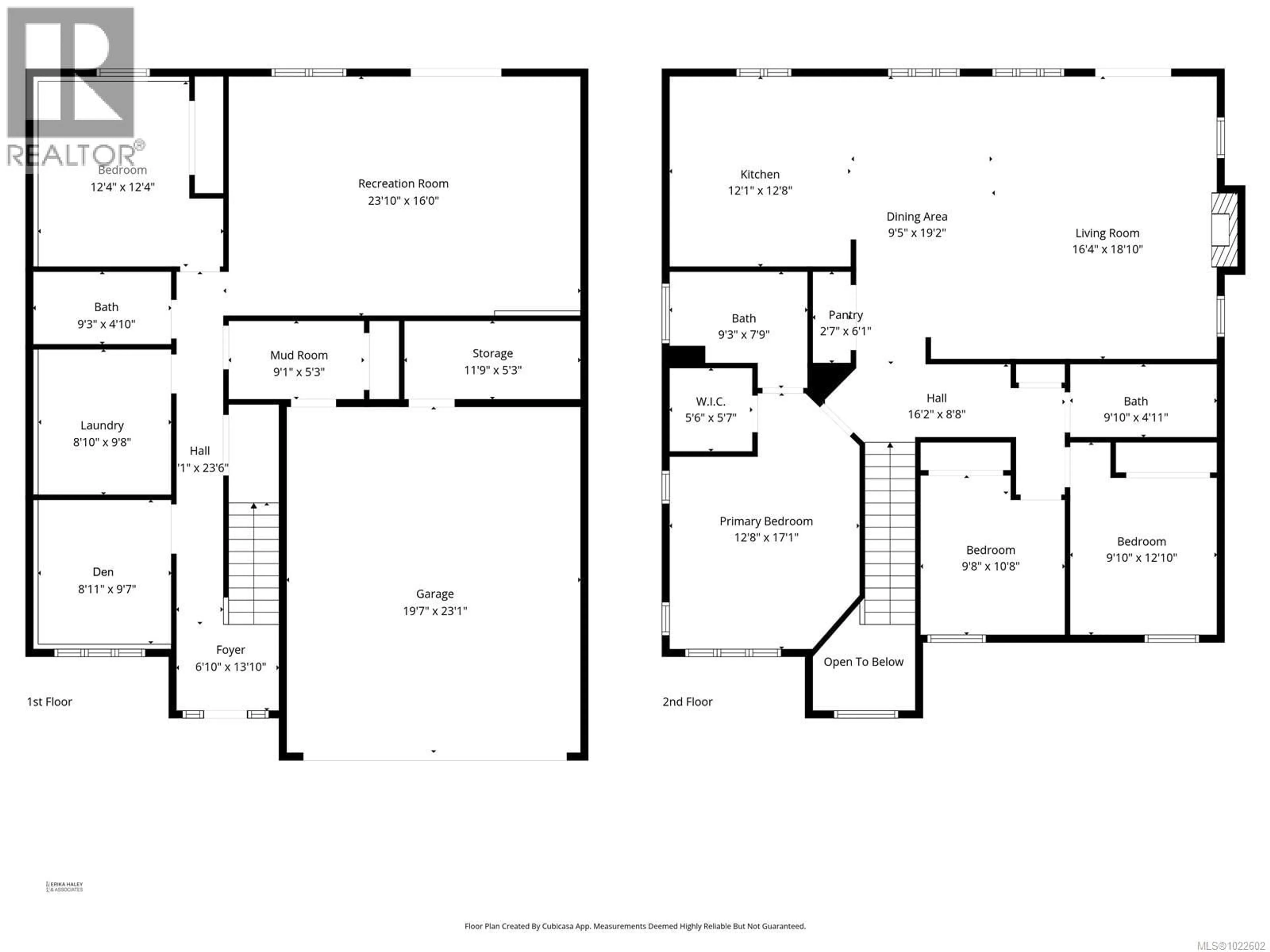 Floor plan for 878 ERICKSON ROAD, Campbell River British Columbia V9H0B3