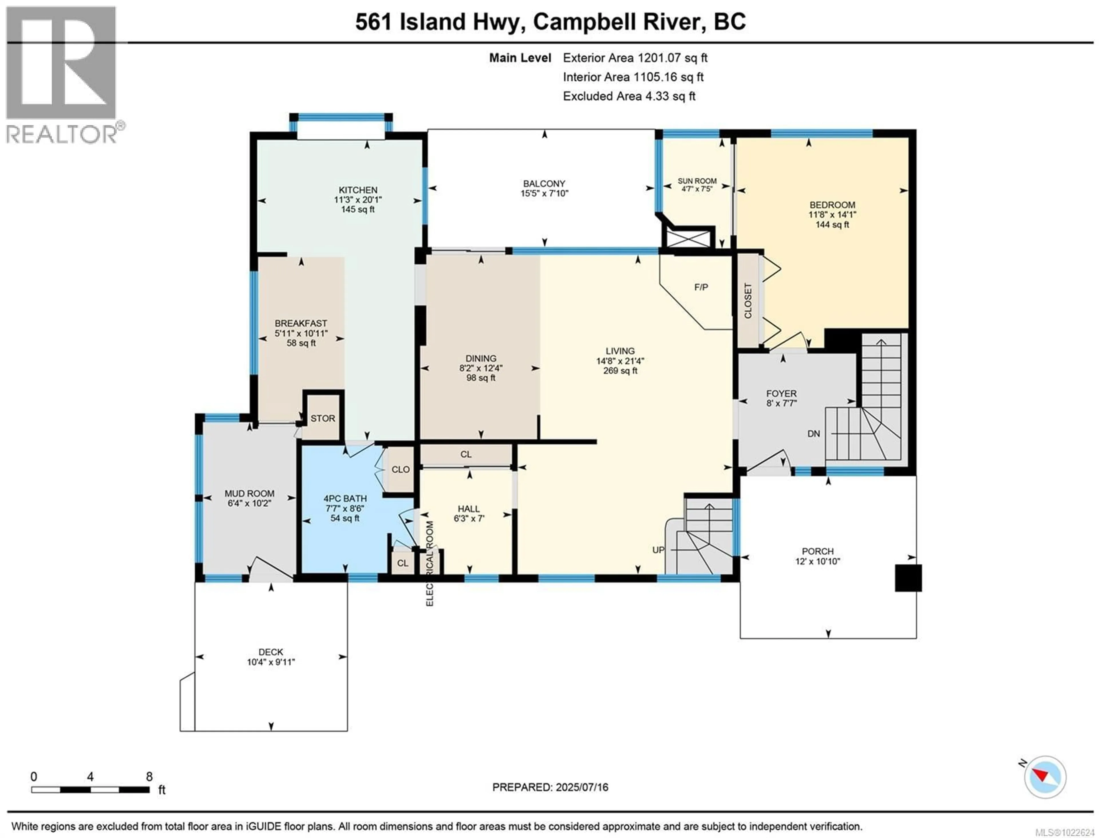 Floor plan for 561 & 565 ISLAND HIGHWAY, Campbell River British Columbia V9W2B9