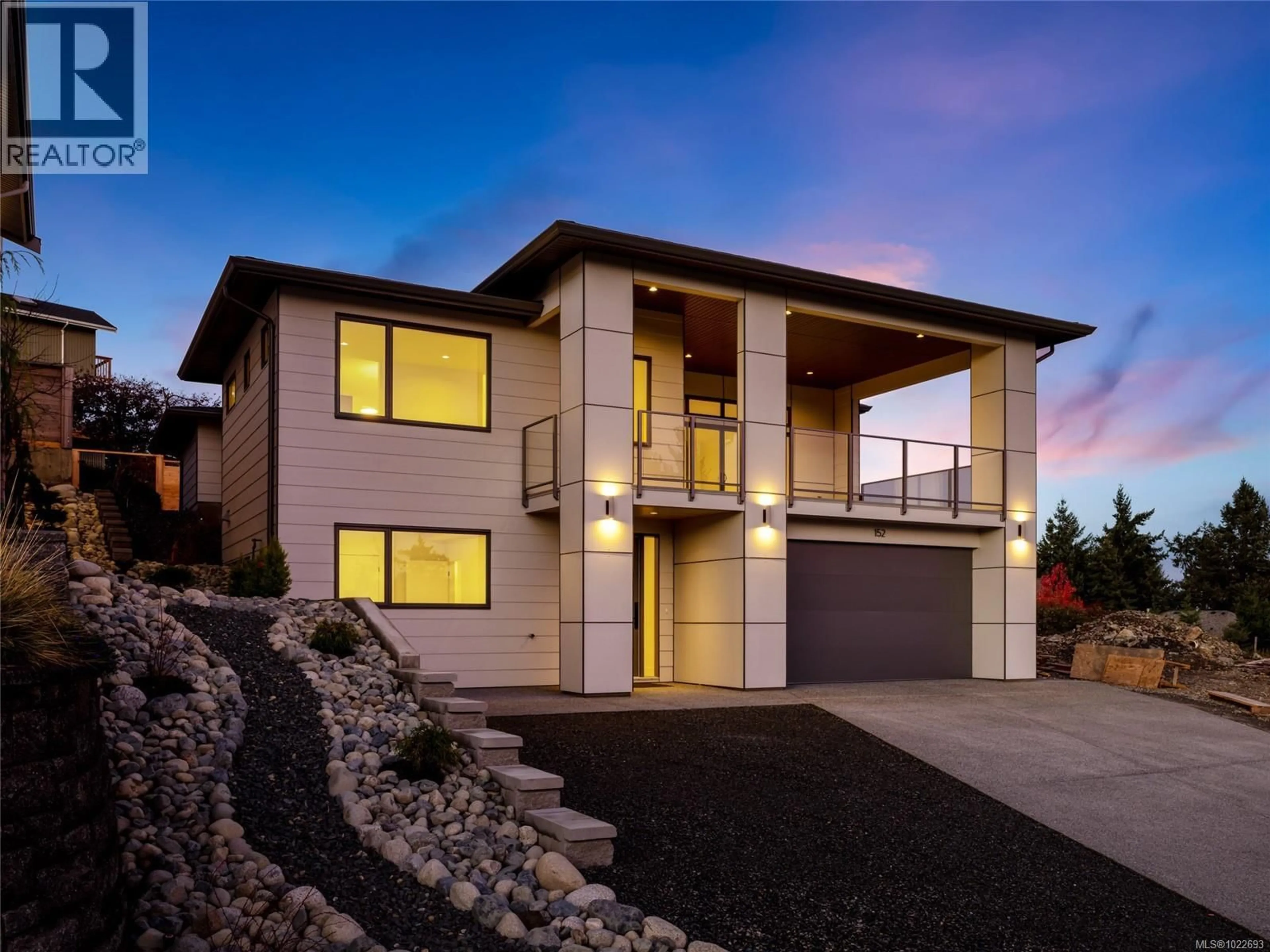 Home with brick exterior material, street for 152 GOLDEN OAKS CRESCENT, Nanaimo British Columbia V9T0K8