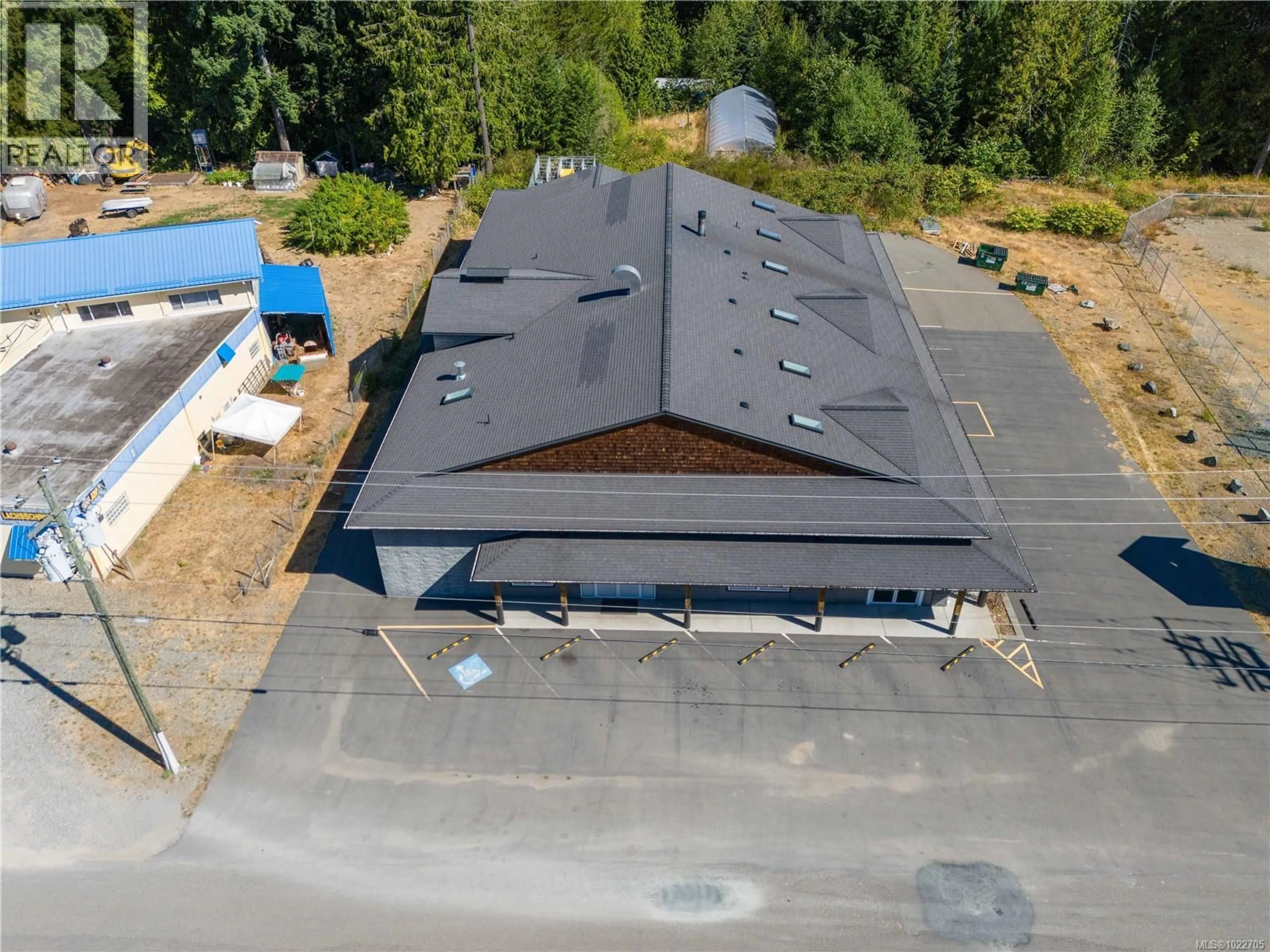 A pic from outside/outdoor area/front of a property/back of a property/a pic from drone, building for 3051 VAN HORNE ROAD, Coombs British Columbia V9K1X2
