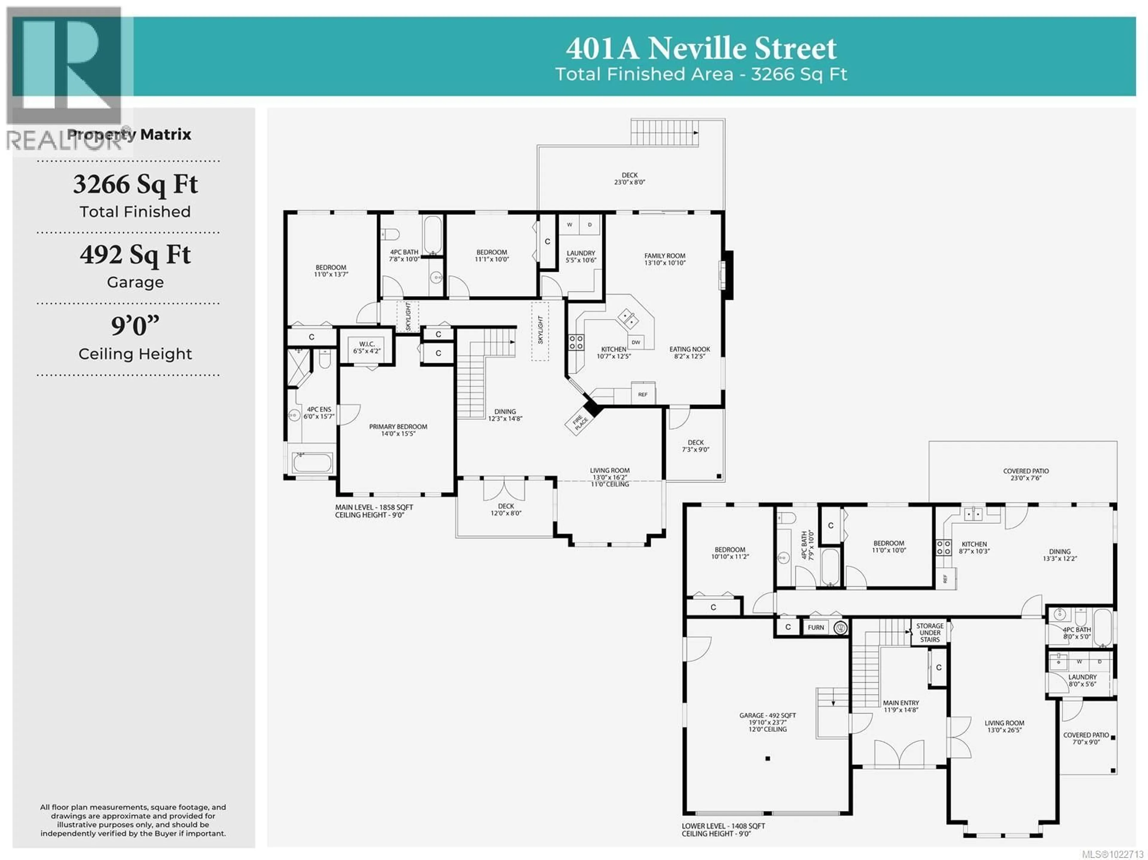 Floor plan for A - 401 NEVILLE STREET, Ladysmith British Columbia V9G1A3