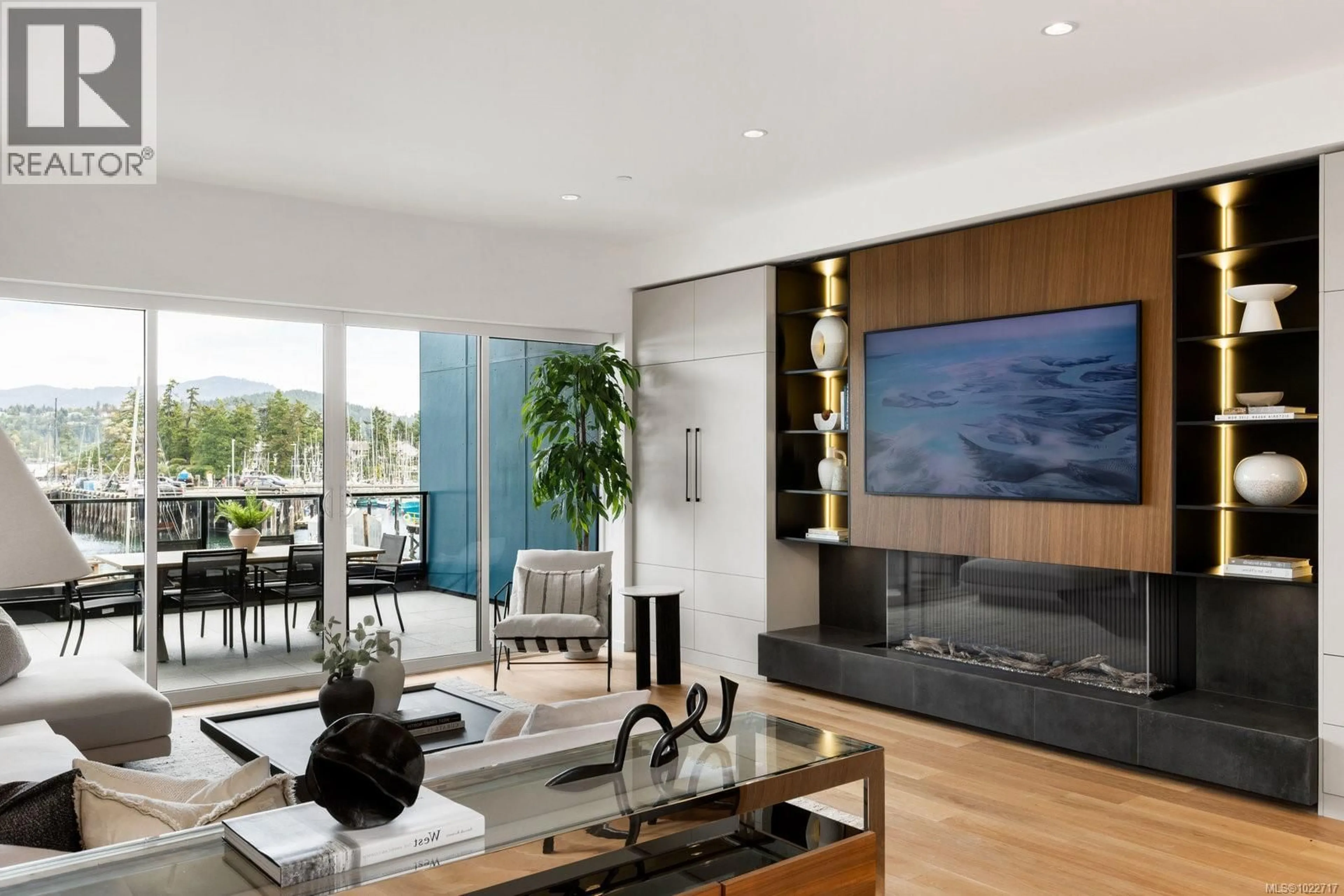 Home theater for 201 - 2270 HARBOUR ROAD, Sidney British Columbia V8L2P6