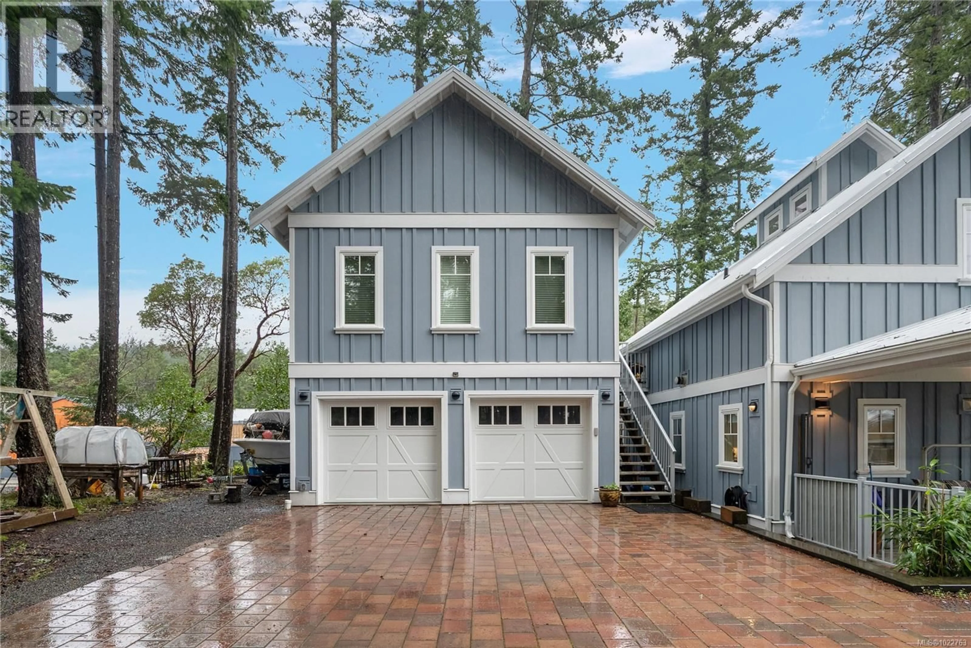 Home with vinyl exterior material, street for 2109 RIDGELINE ROAD, Sooke British Columbia V9Z1N6