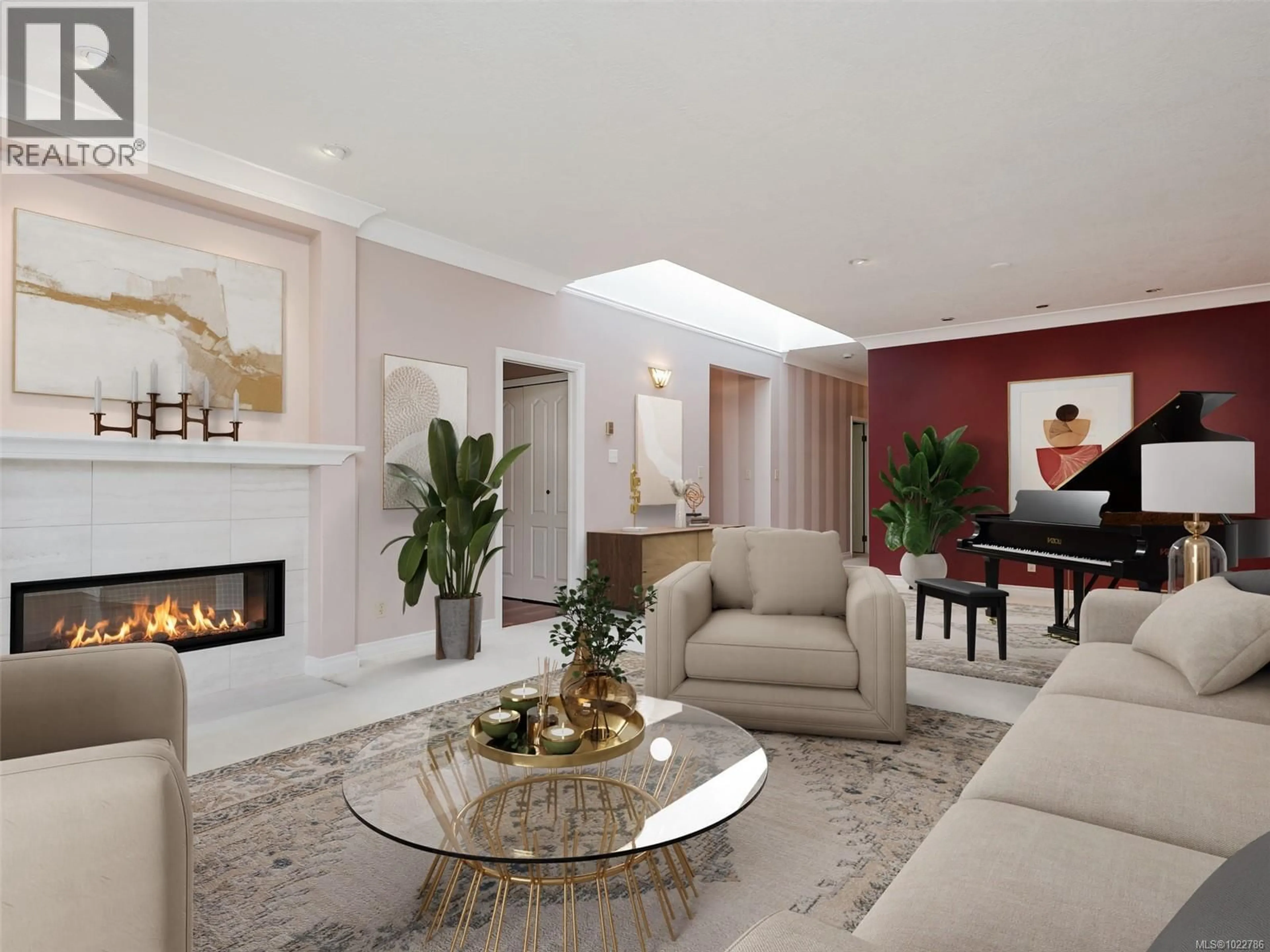 Living room with furniture, unknown for 14 - 4318 EMILY CARR DRIVE, Saanich British Columbia V8X5E7