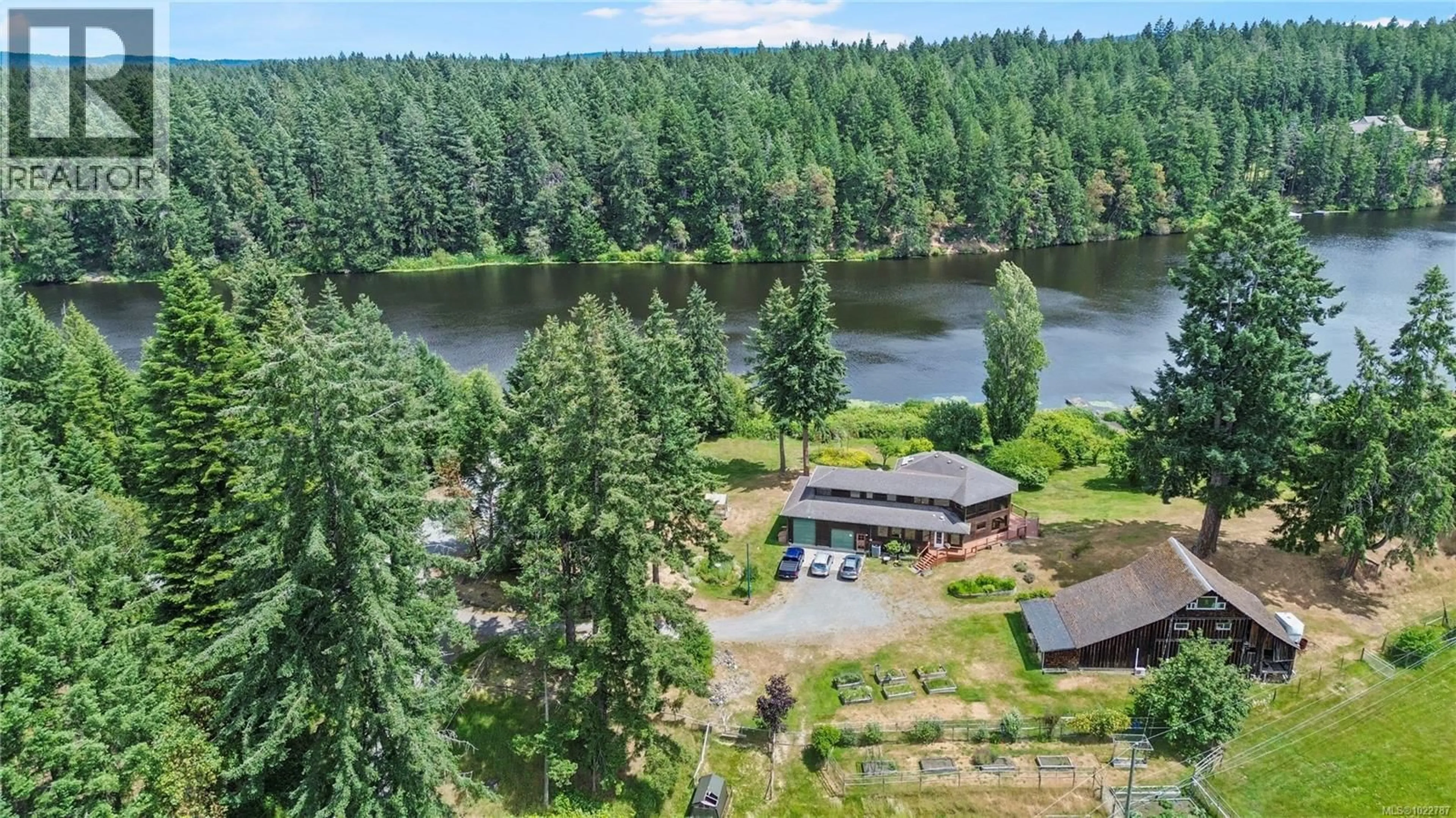 A pic from outside/outdoor area/front of a property/back of a property/a pic from drone, water/lake/river/ocean view for 2700 RITTEN ROAD, Nanaimo British Columbia V9X1W4