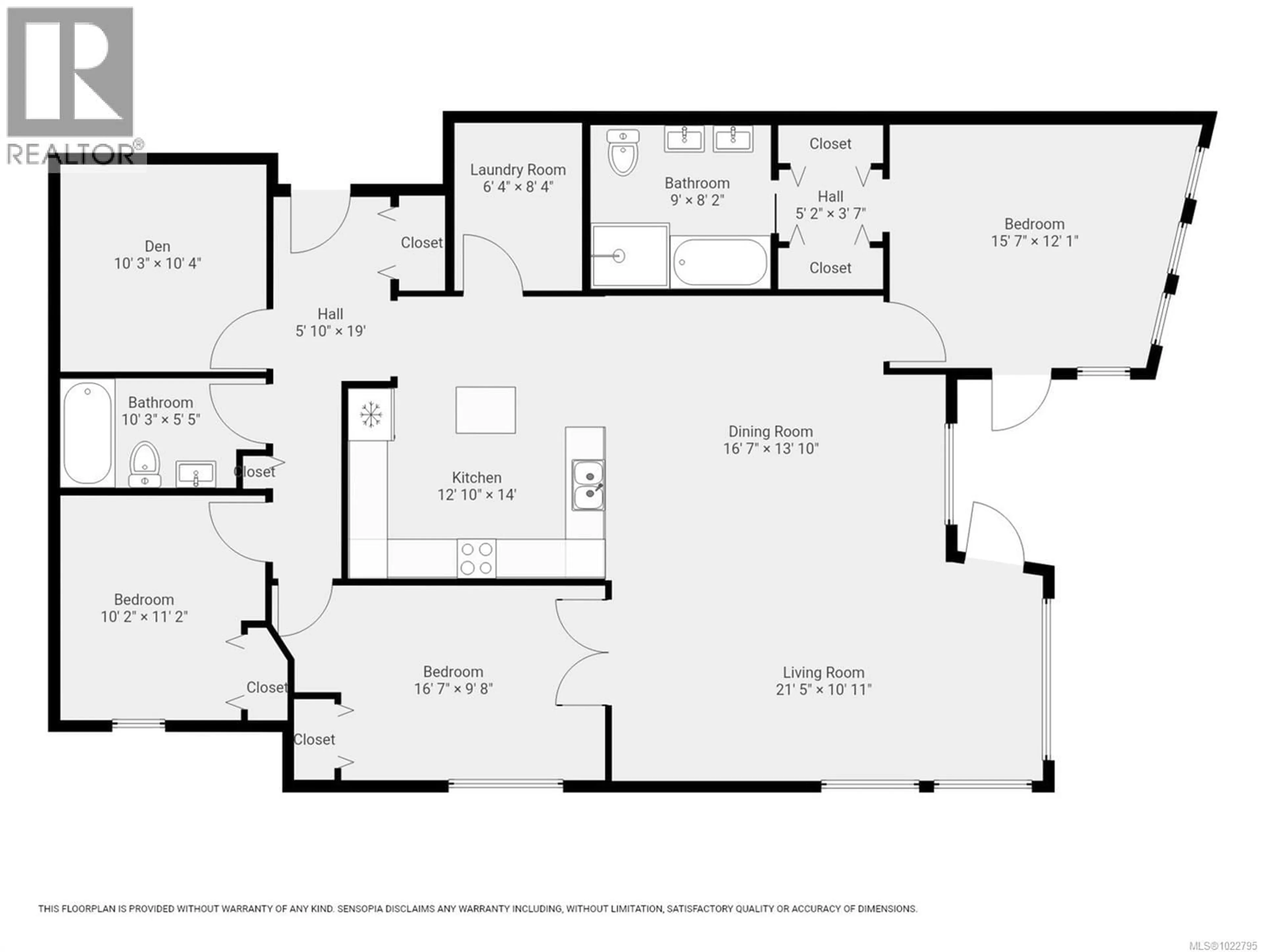 Floor plan for 401 - 2676 ISLAND HIGHWAY SOUTH, Campbell River British Columbia V9W1C7