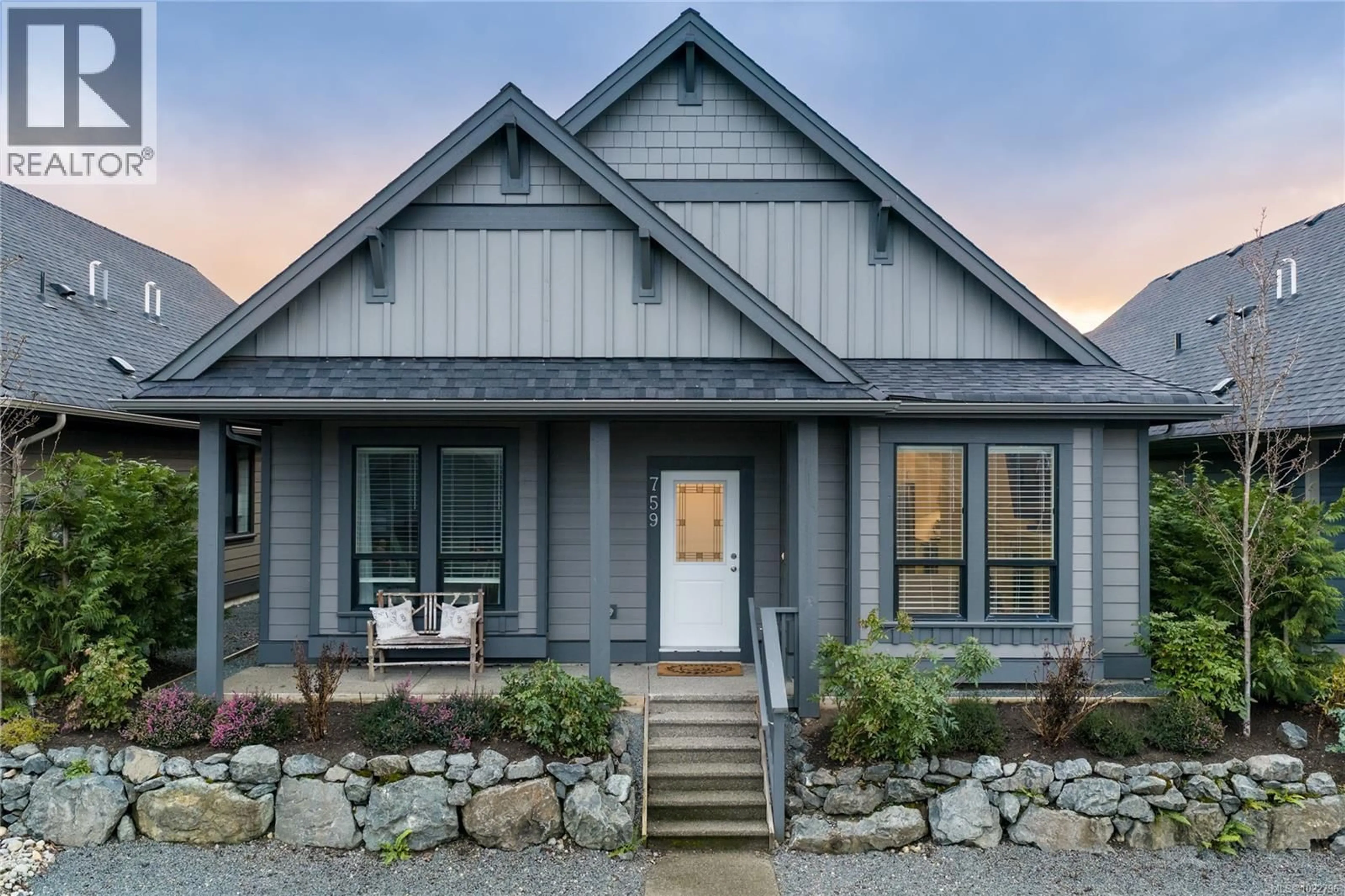 Home with vinyl exterior material, street for 759 BRIARWOOD DRIVE, Parksville British Columbia V9P0G5