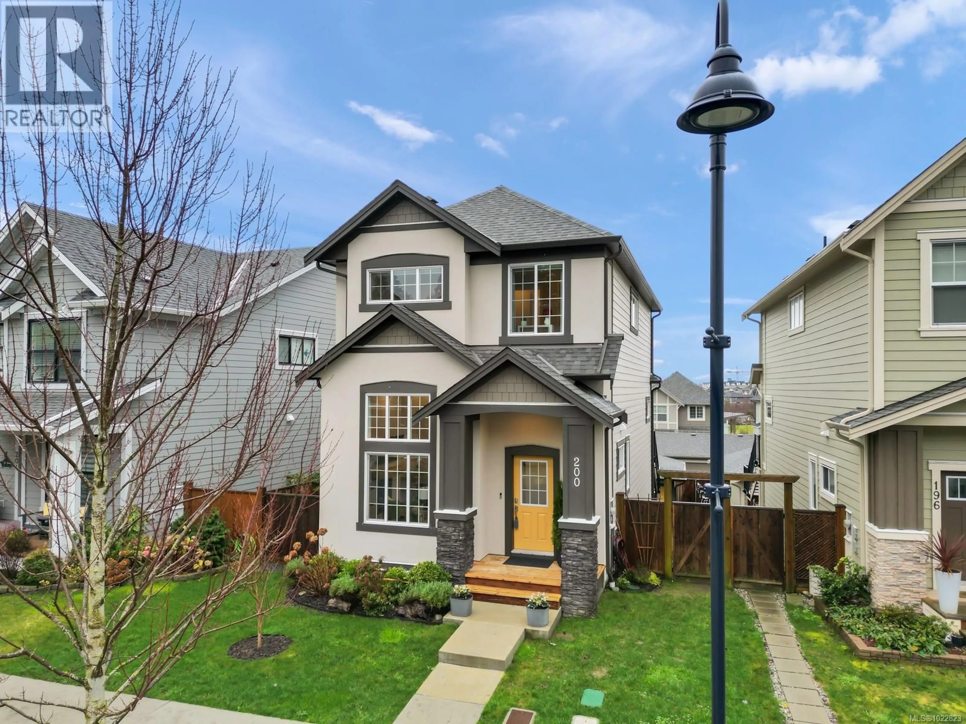 Home with vinyl exterior material, street for 200 CASPIAN DRIVE, Colwood British Columbia V9C0P8