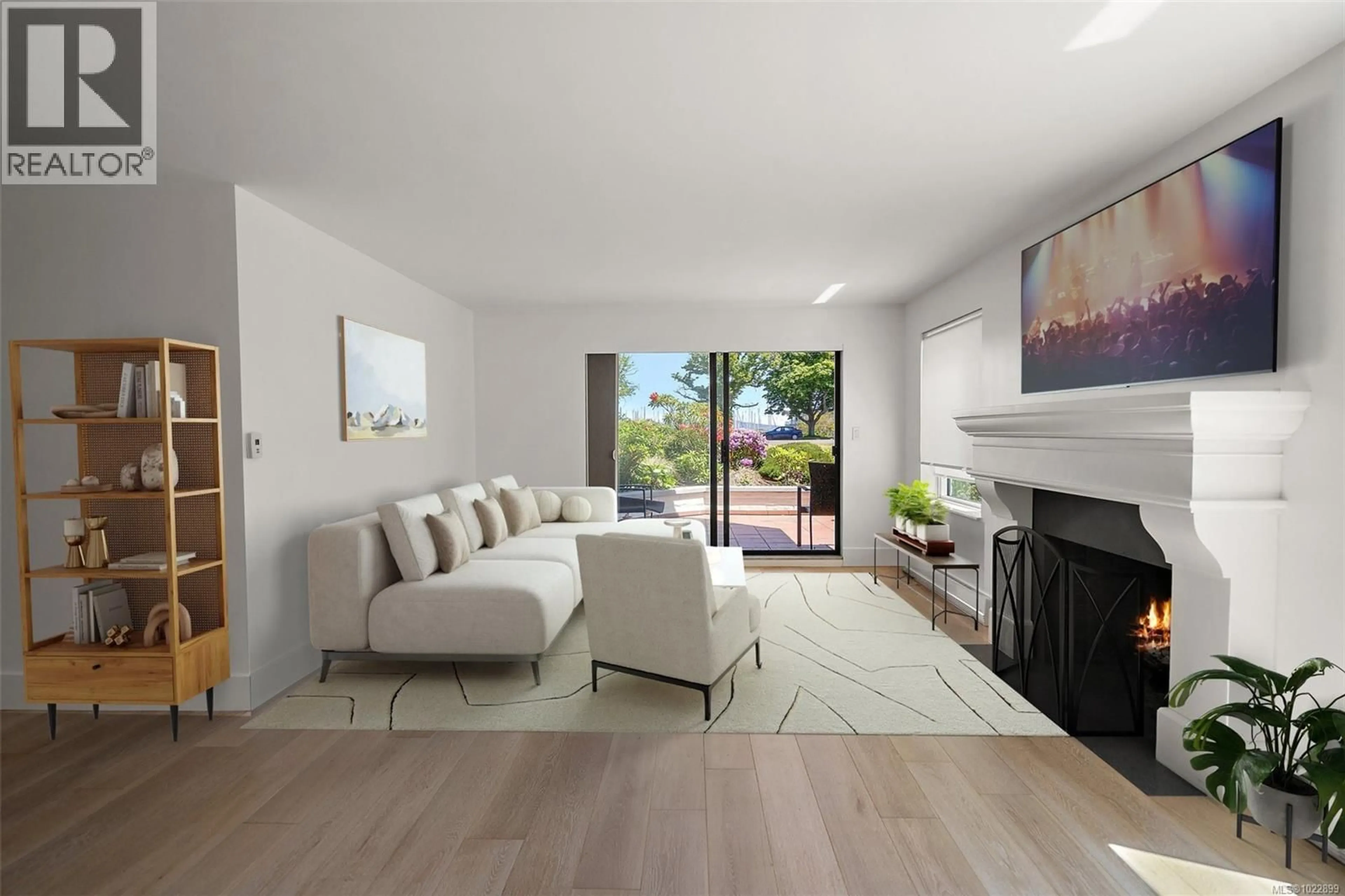 Living room with furniture, unknown for 109 - 1370 BEACH DRIVE, Oak Bay British Columbia V8S2N6