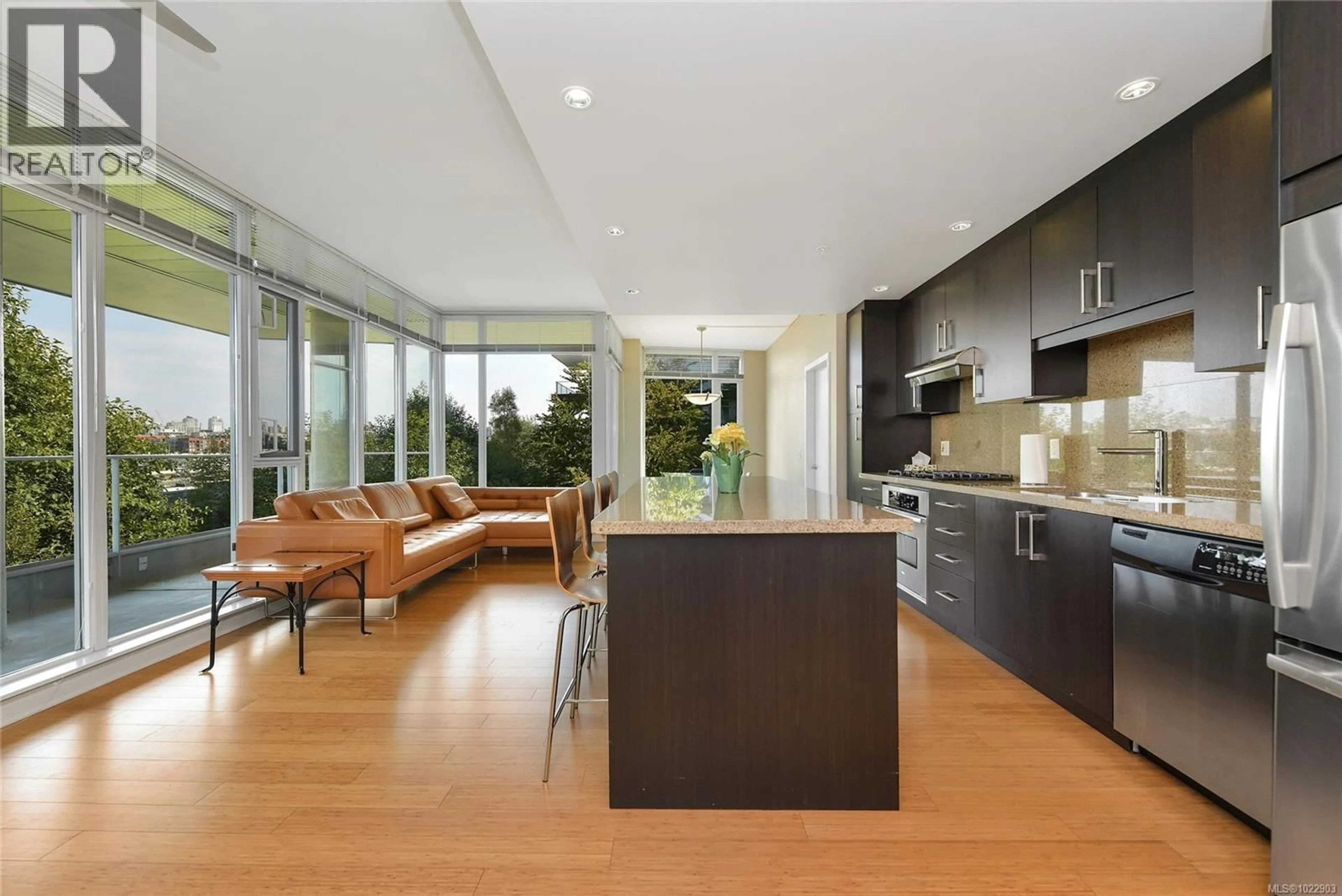 Open concept kitchen, unknown for 204 - 379 TYEE ROAD, Victoria British Columbia V9A0B4