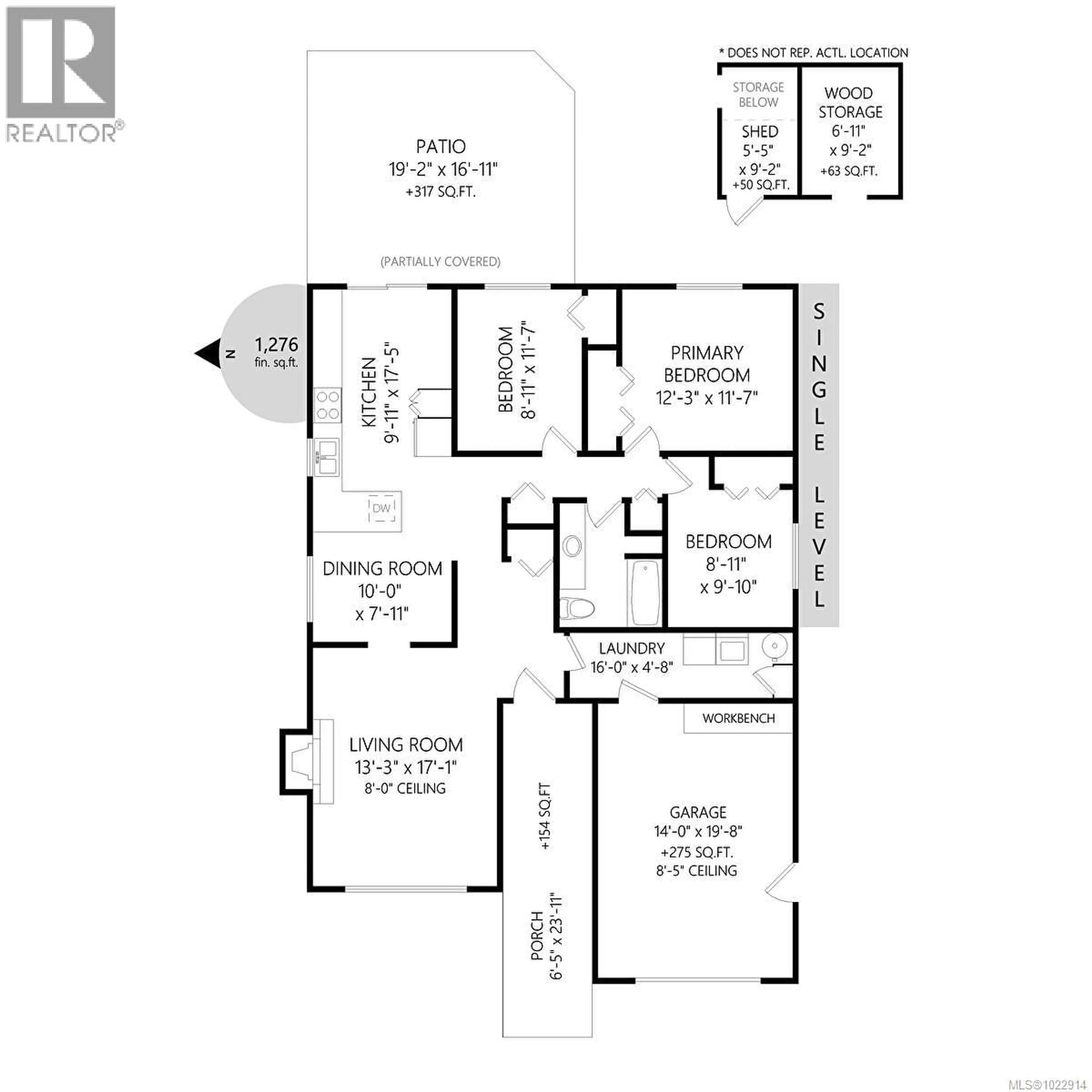 Floor plan for 5845 KINCH AVENUE, Duncan British Columbia V9L1K2