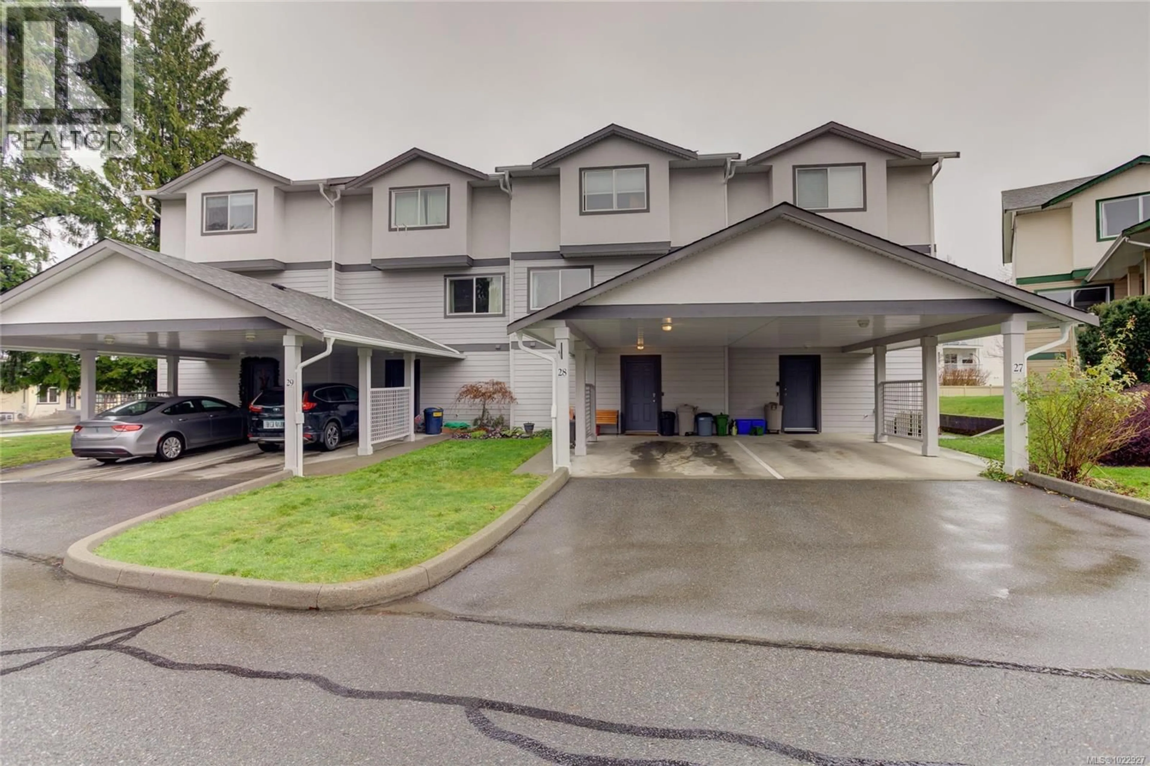 A pic from outside/outdoor area/front of a property/back of a property/a pic from drone, street for 28 - 3242 COWICHAN LAKE ROAD, Duncan British Columbia V9L4B9