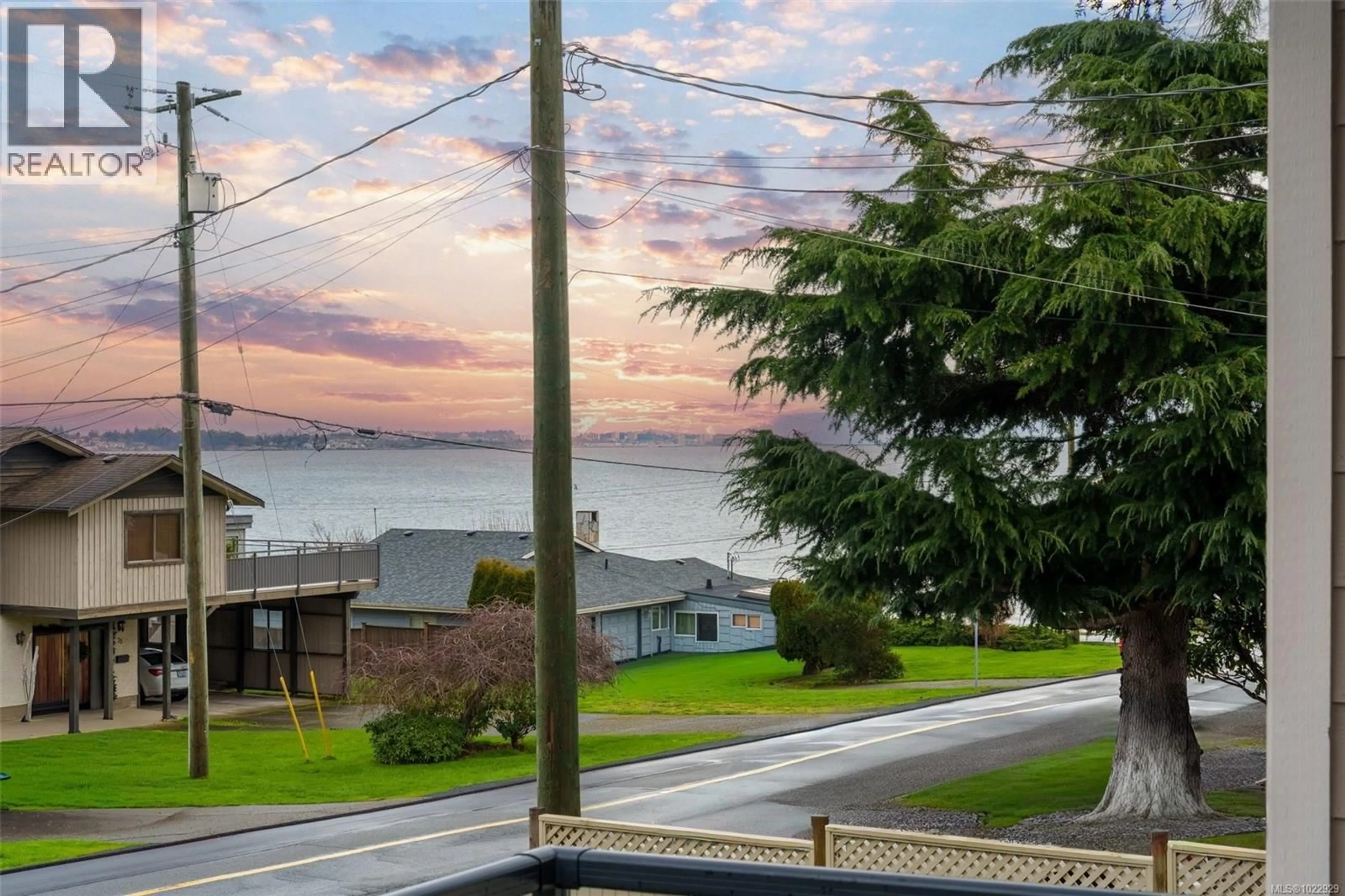 A pic from outside/outdoor area/front of a property/back of a property/a pic from drone, water/lake/river/ocean view for 83 MILBURN DRIVE, Colwood British Columbia V9C3T4