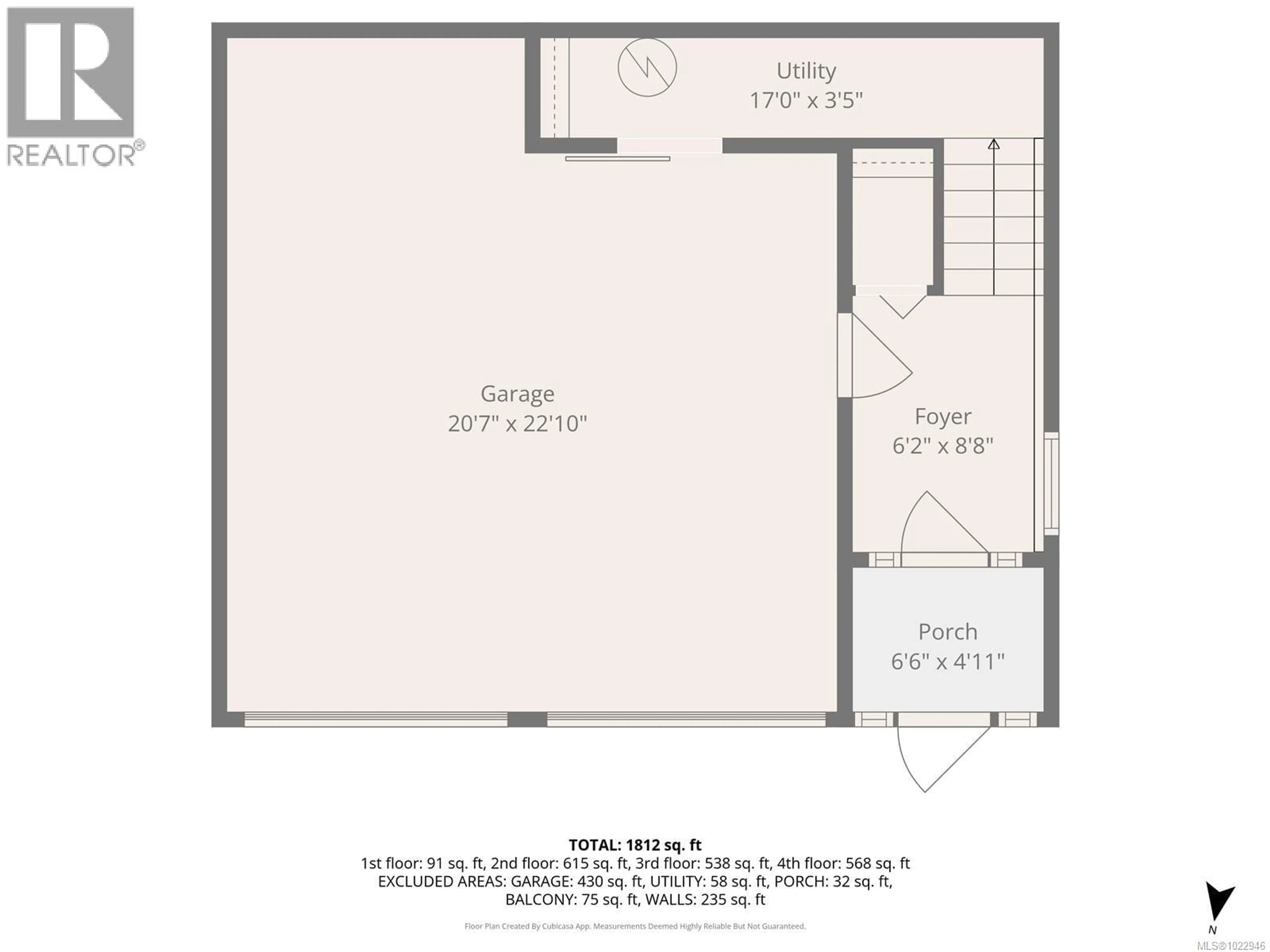 Floor plan for 825 PINECREST ROAD, Campbell River British Columbia V9W7N2